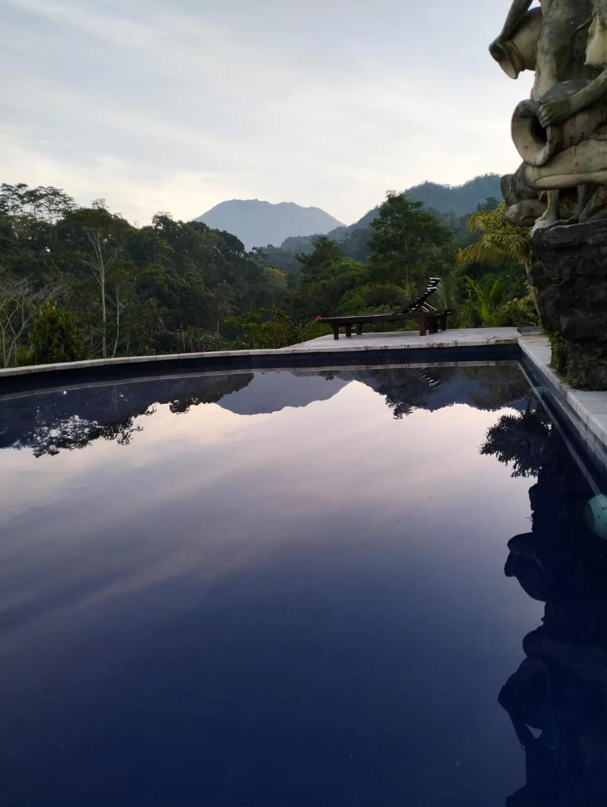 Swimming pool in Beji Ayu Villas Sidemen