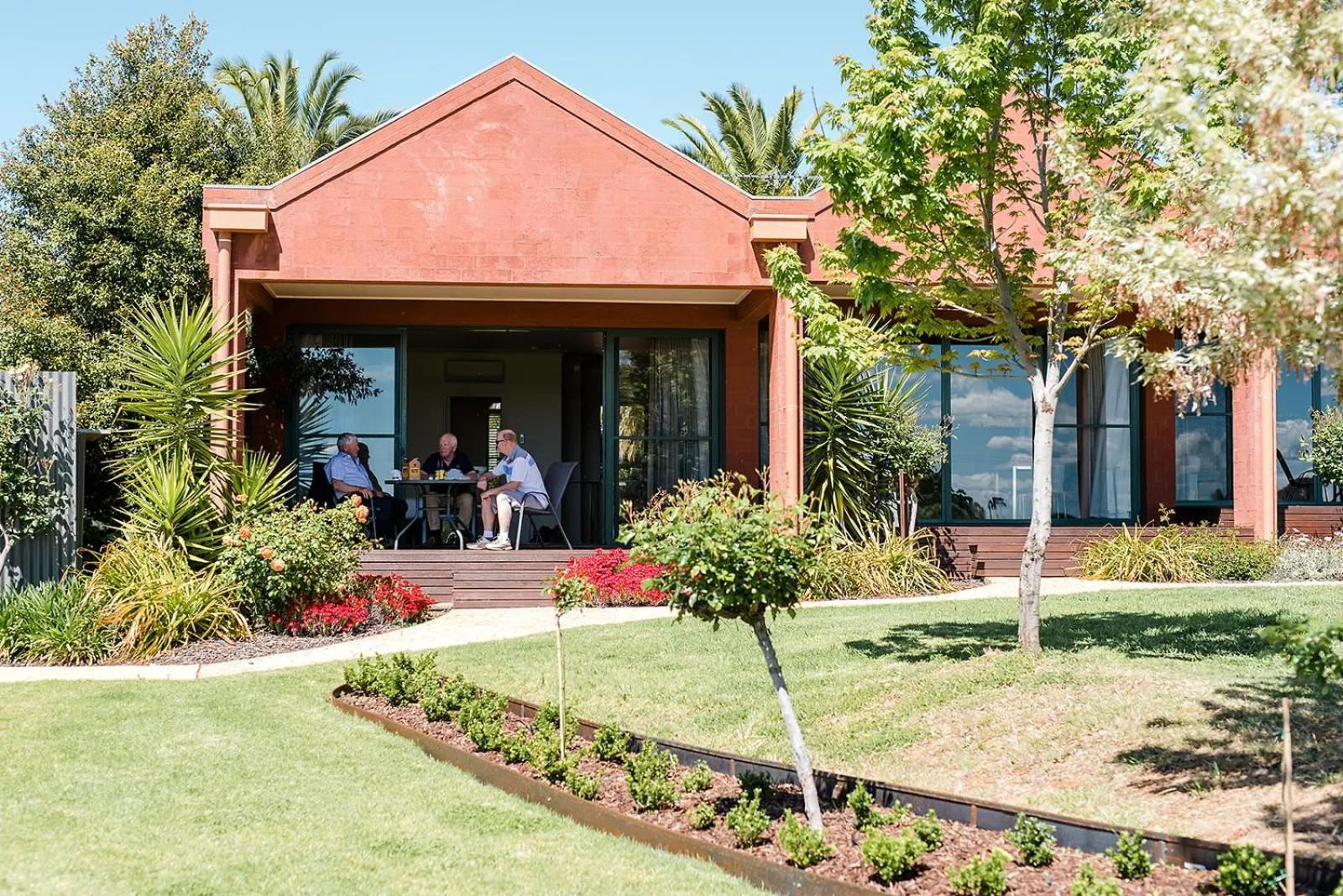 Patio in Tuileries at De Bortoli Rutherglen