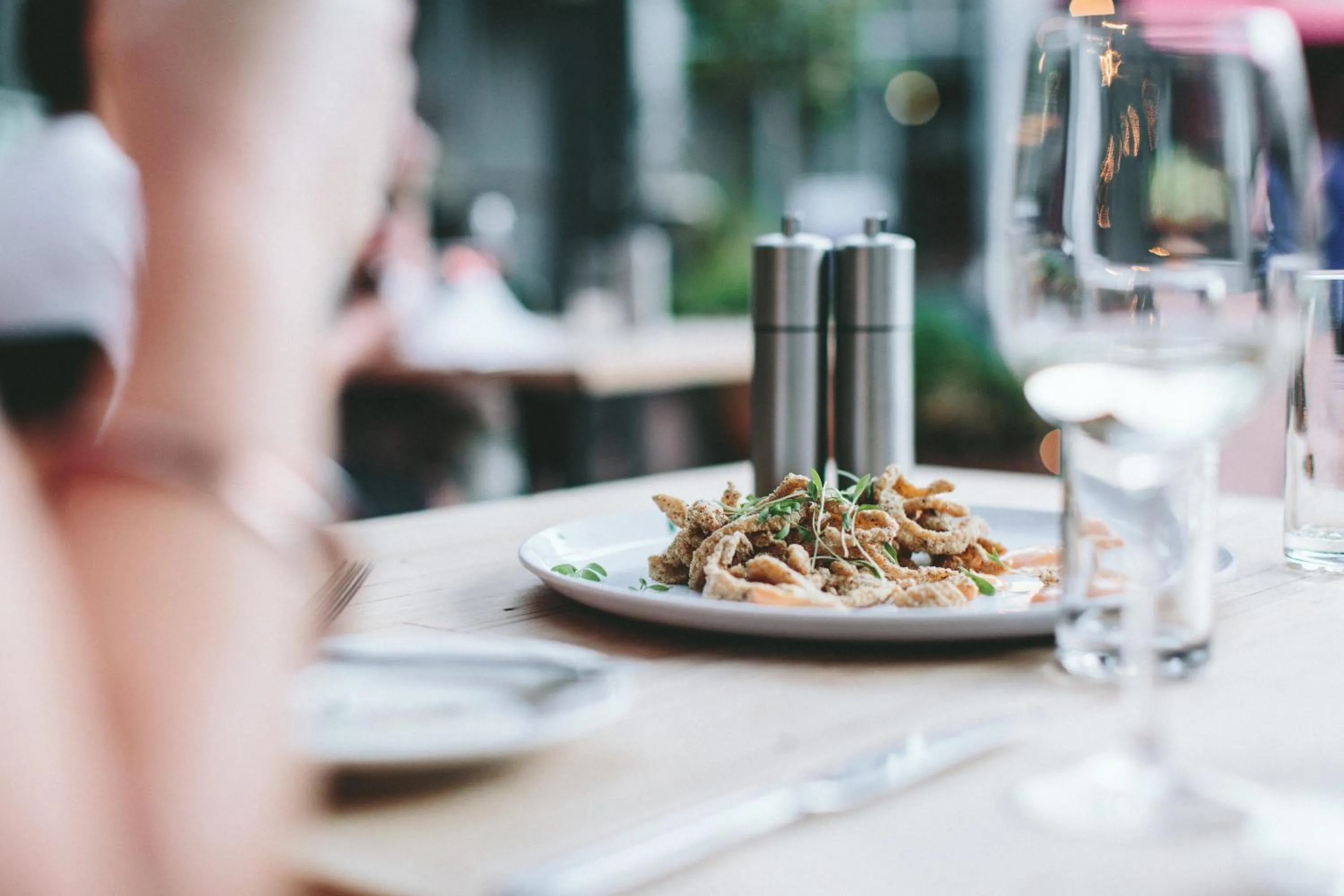 Food and drinks in Tuileries at De Bortoli Rutherglen