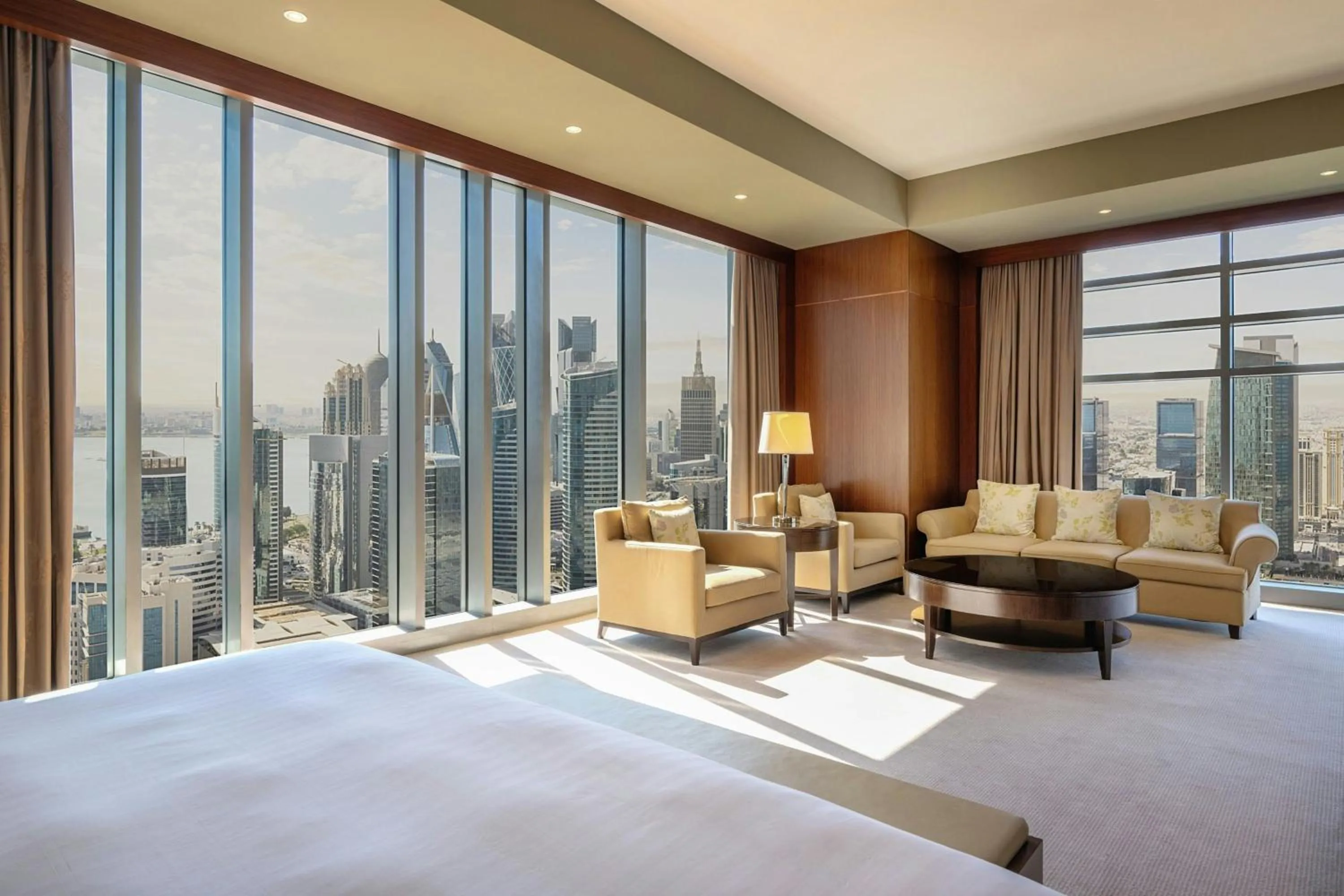Photo of the whole room, Bed in JW Marriott Marquis City Center Doha