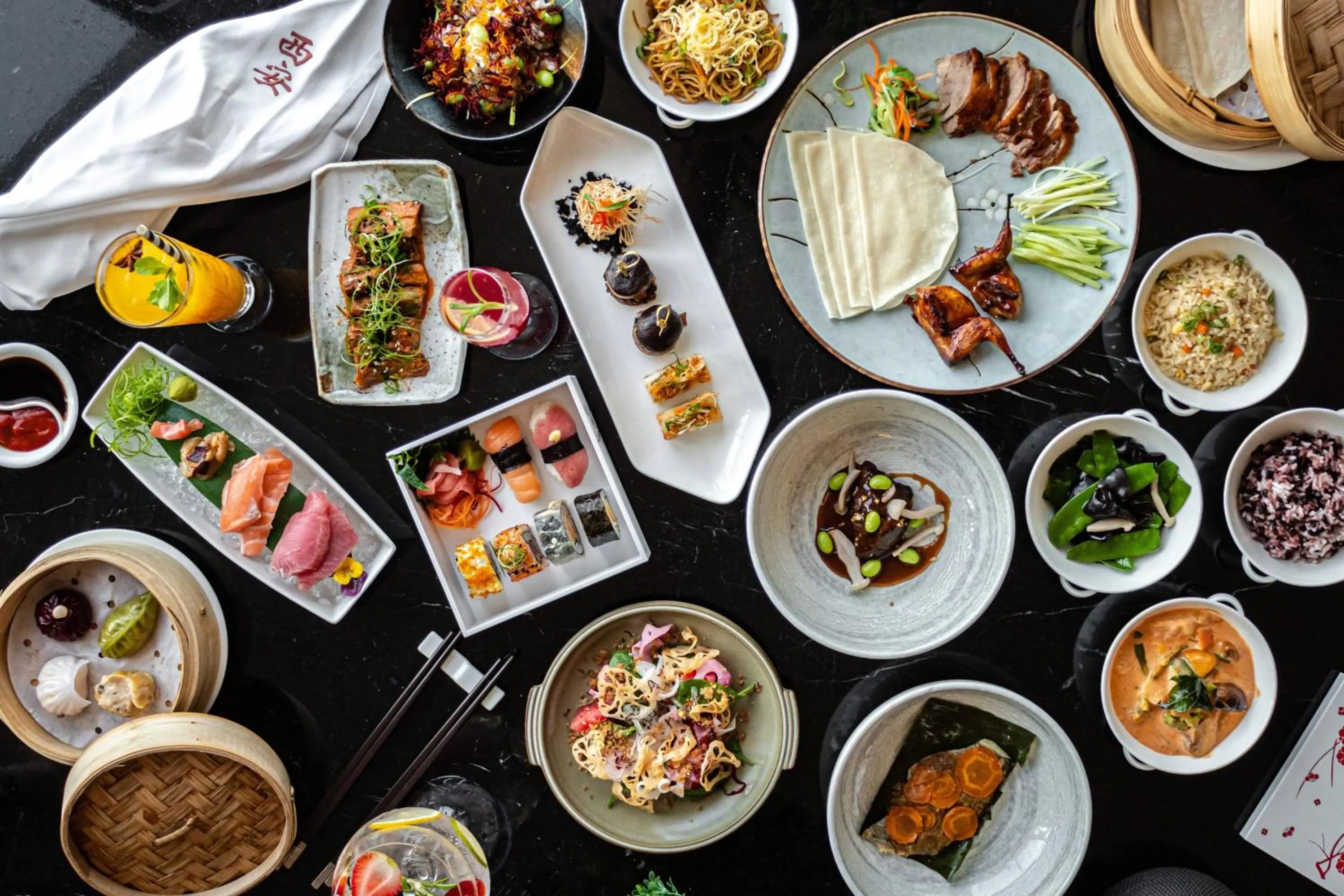 Restaurant/places to eat in JW Marriott Marquis City Center Doha