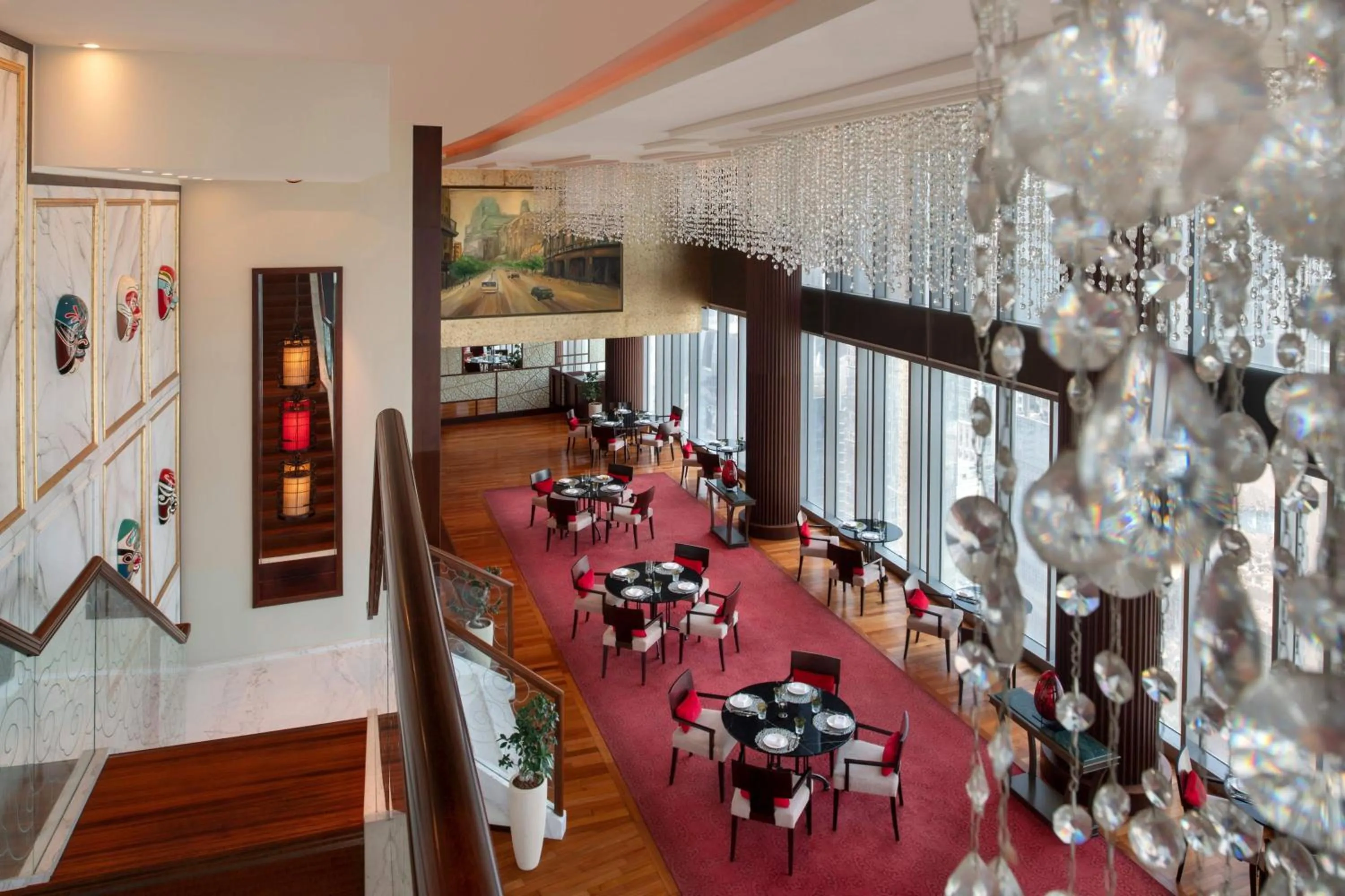 Restaurant/places to eat in JW Marriott Marquis City Center Doha