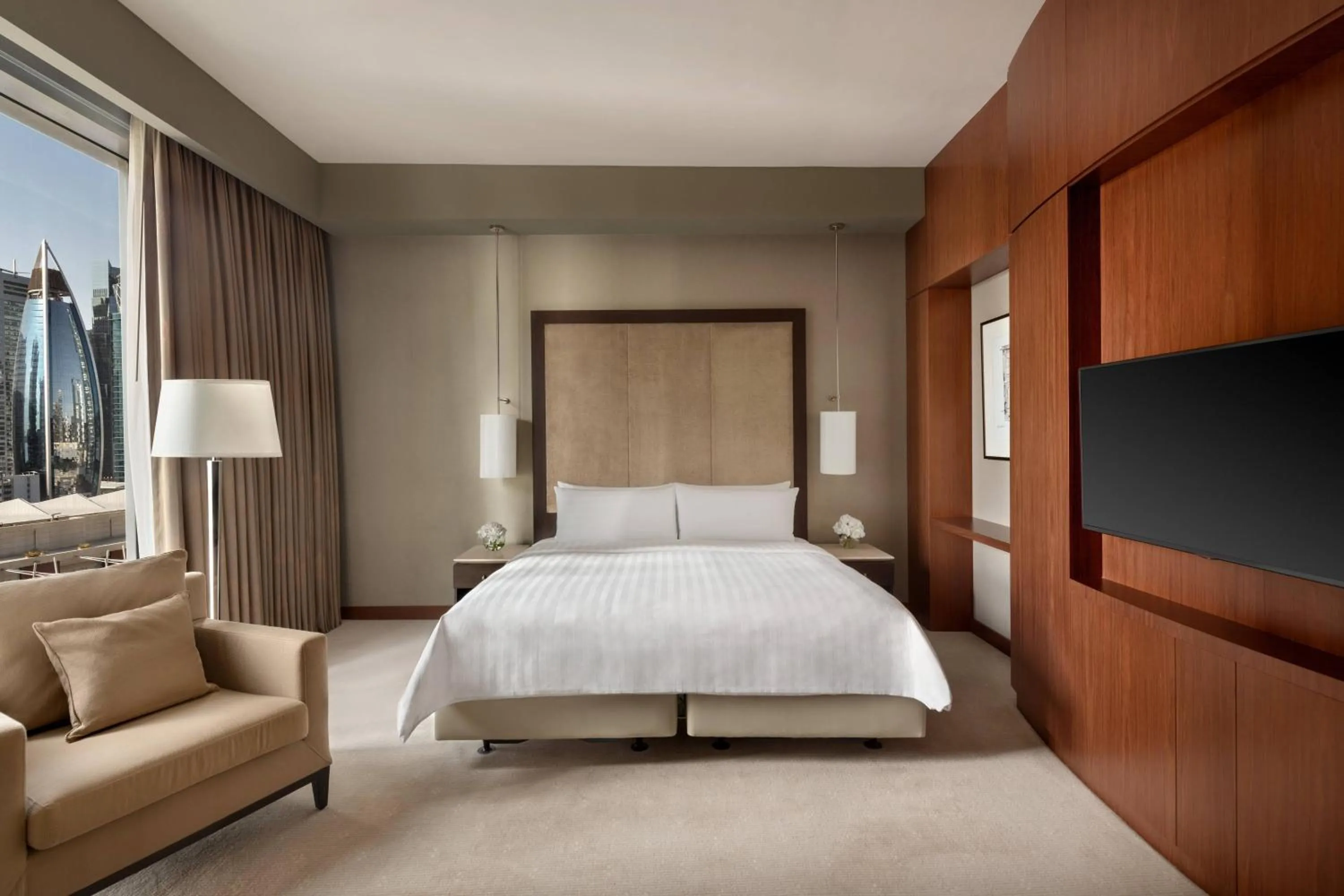Bedroom, Bed in JW Marriott Marquis City Center Doha