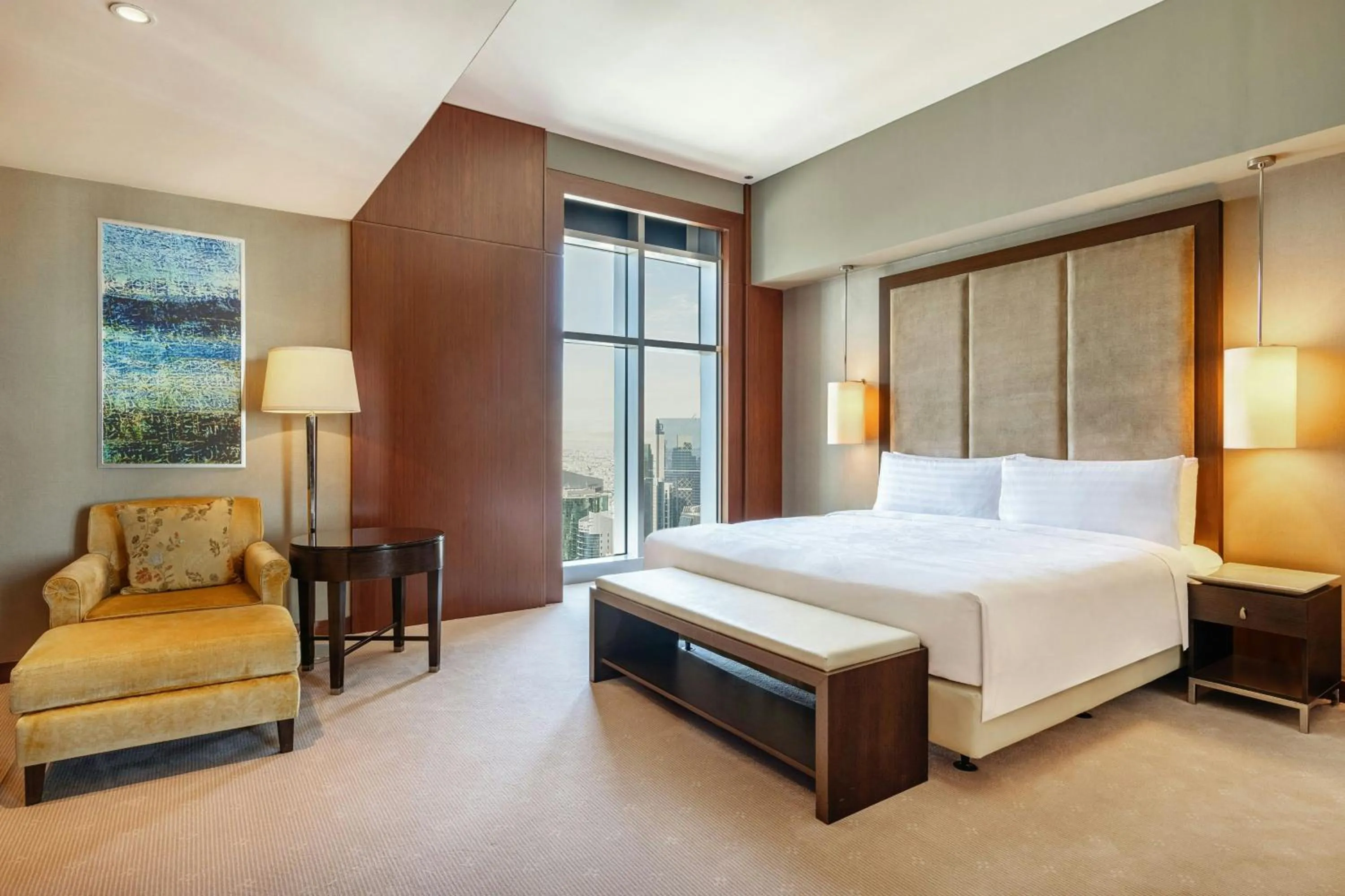 Photo of the whole room, Bed in JW Marriott Marquis City Center Doha