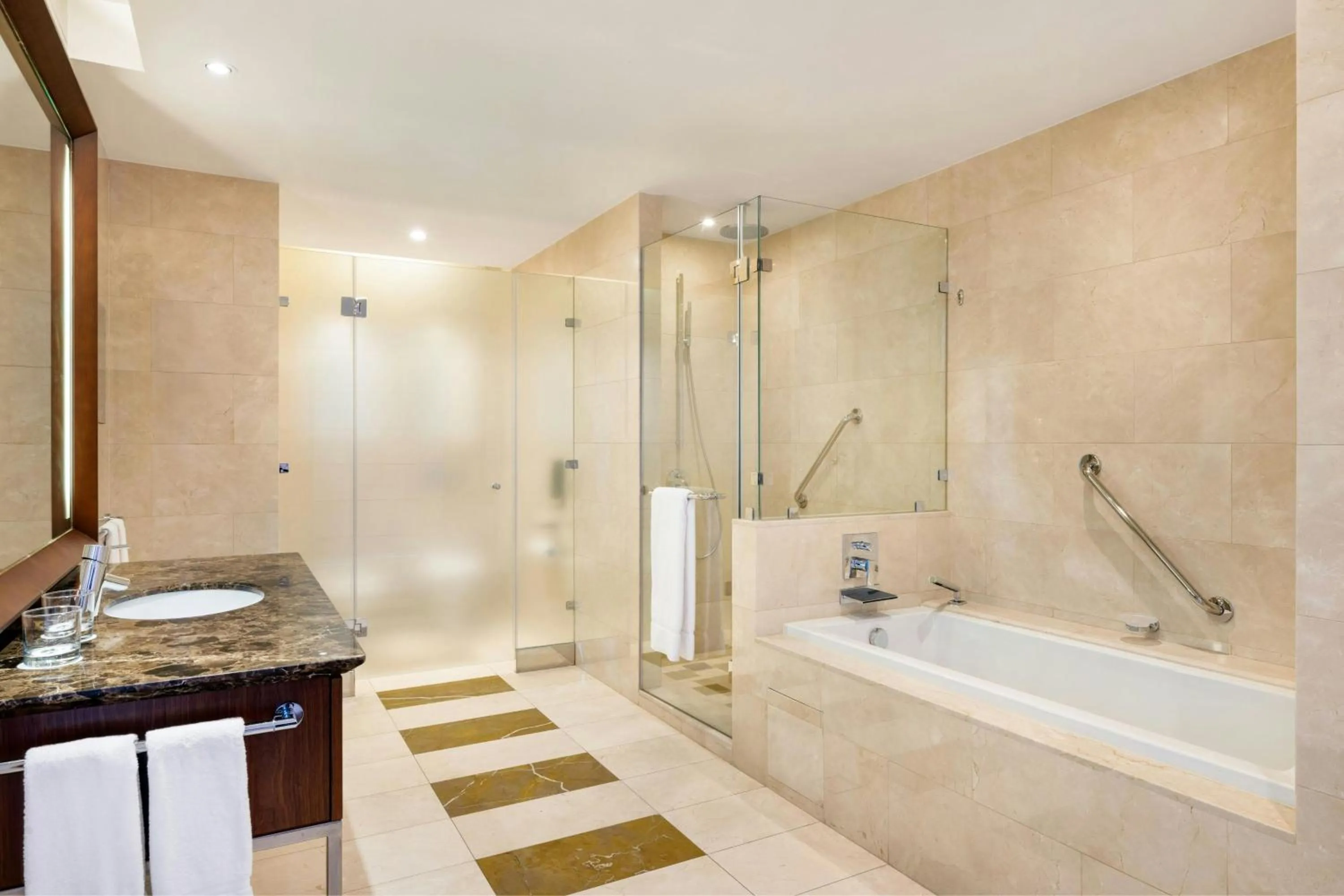 Bathroom in JW Marriott Marquis City Center Doha