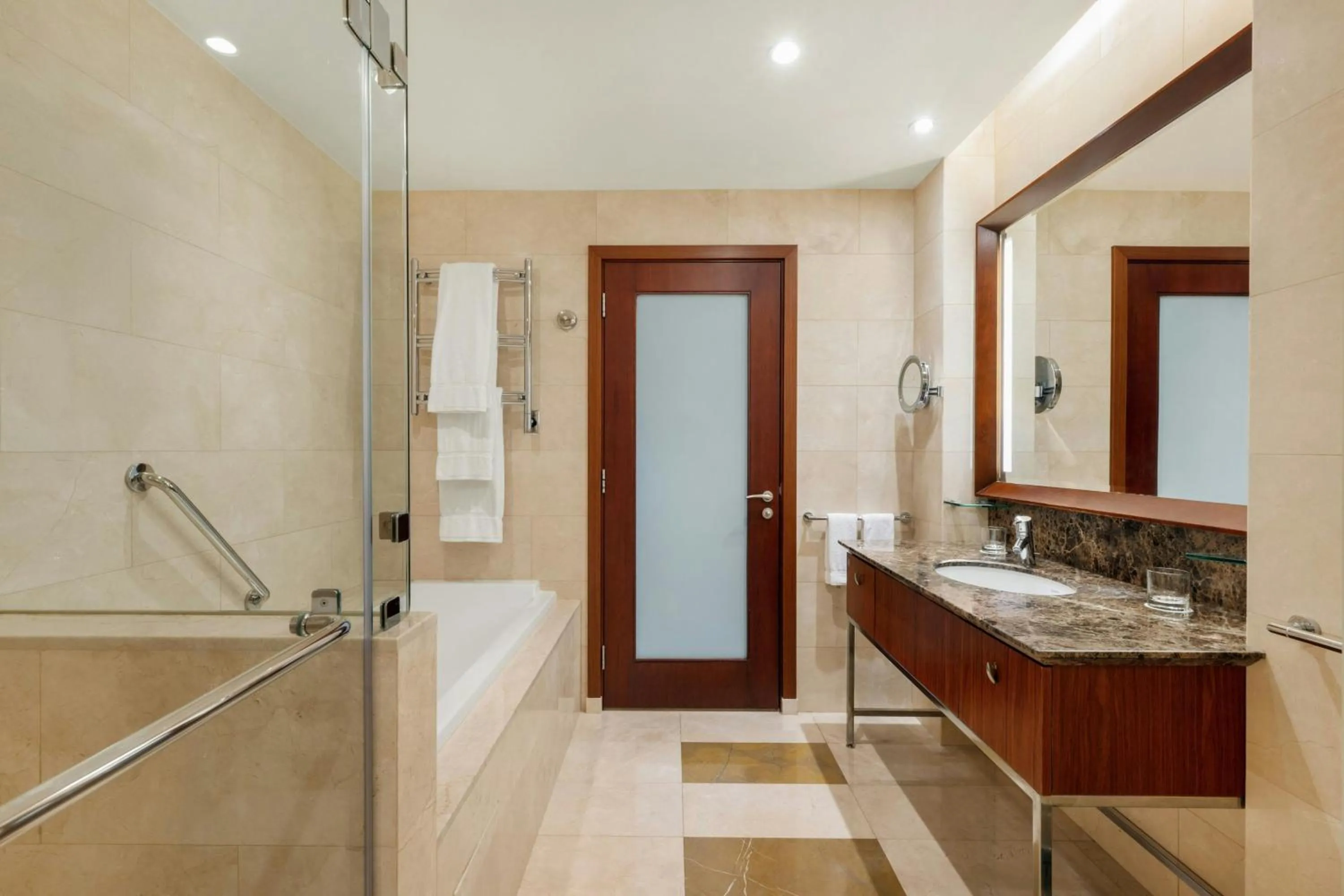 Bathroom in JW Marriott Marquis City Center Doha