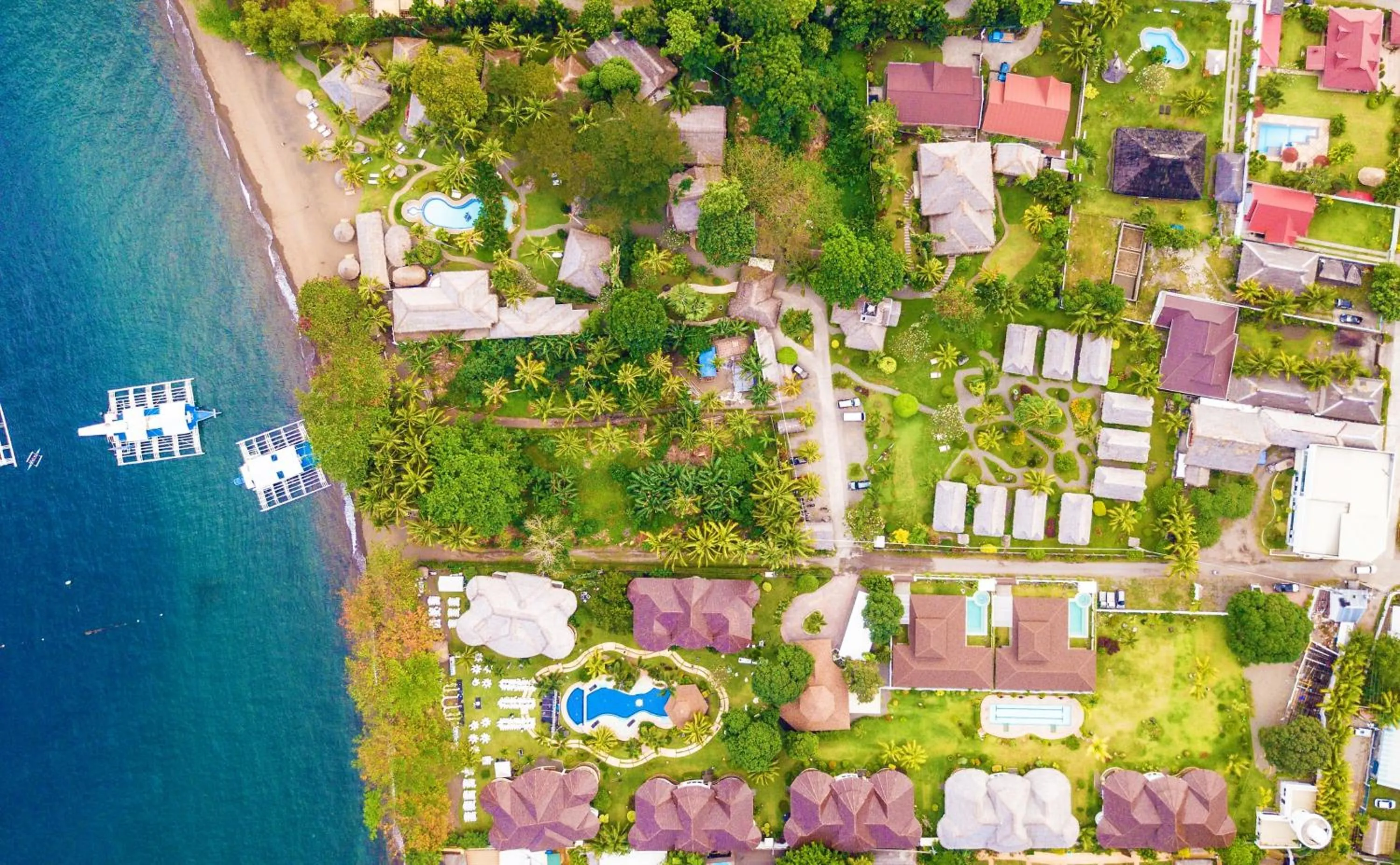 Bird's eye view in Vida Homes Condo Resort
