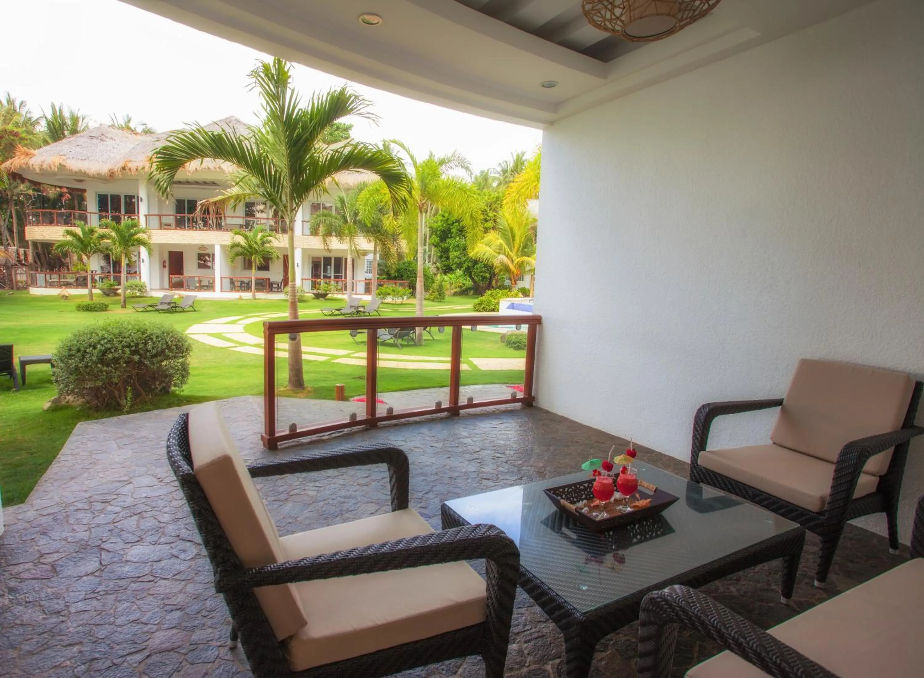 Patio in Vida Homes Condo Resort