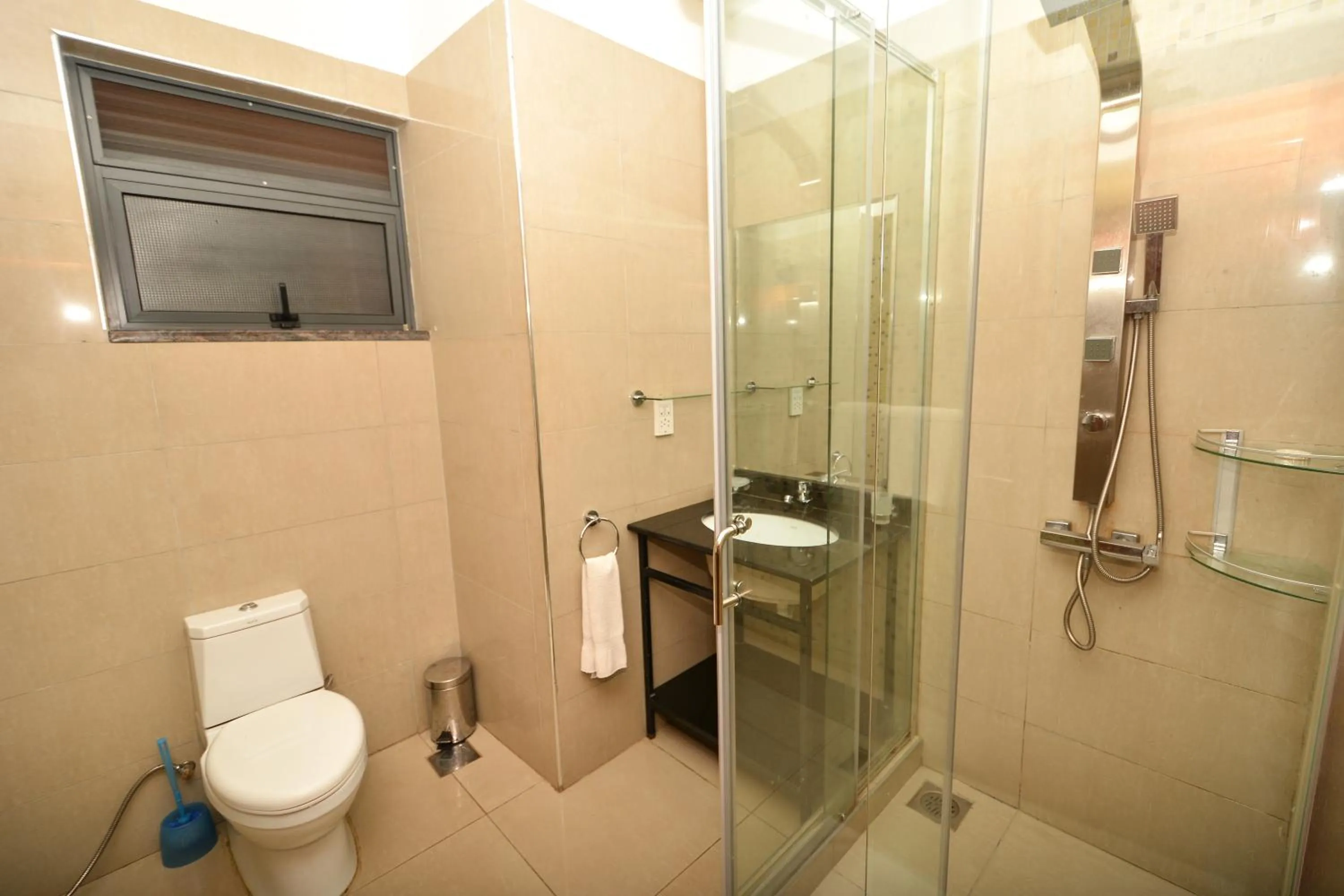 Bathroom in Bukoto Heights Apartments