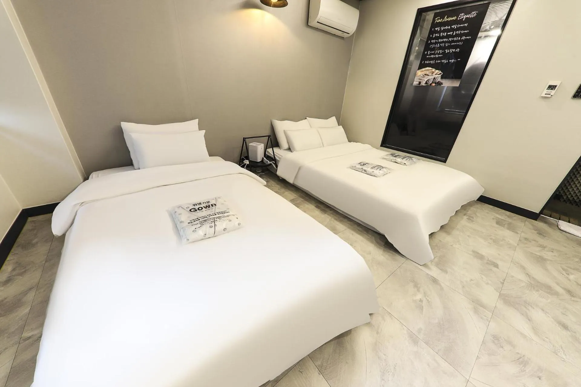 Bed in Fine Avenue Hotel