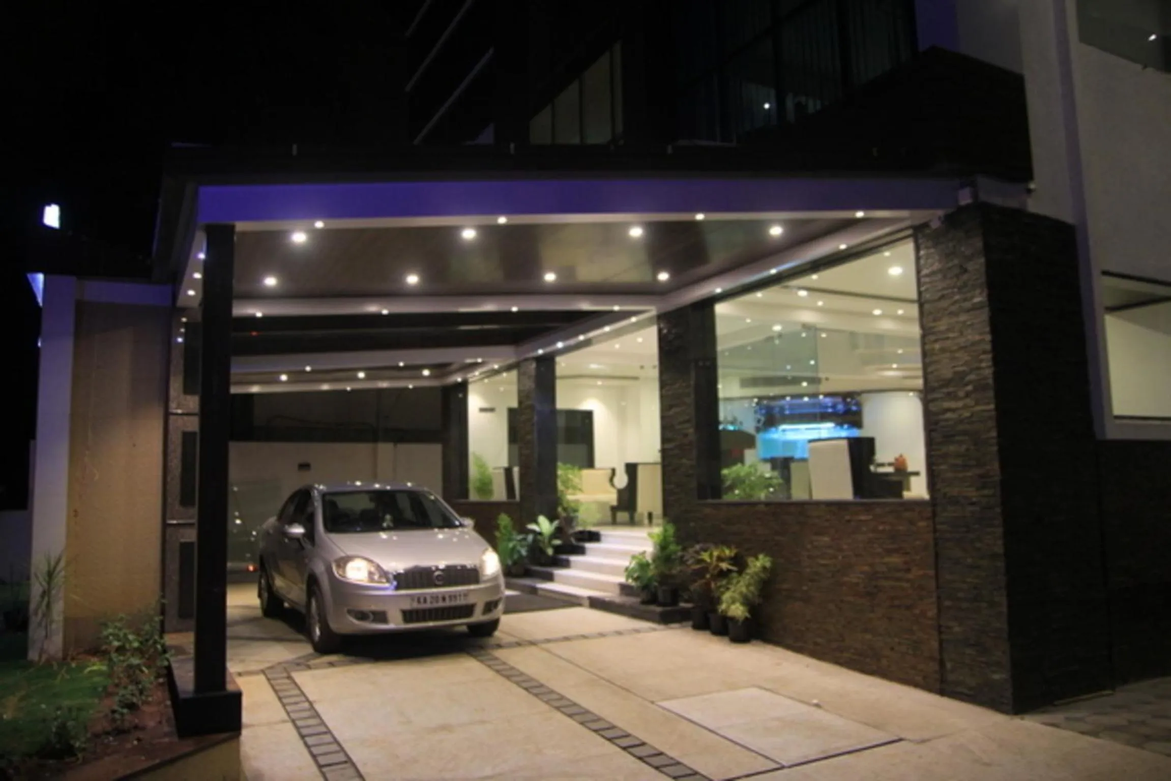 Facade/entrance in Akshaya Aura