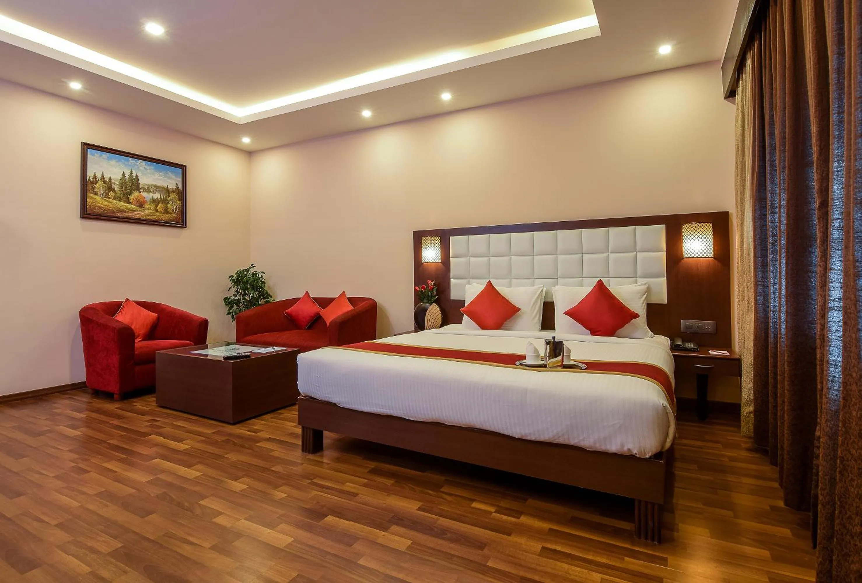 Bedroom, Bed in Akshaya Aura
