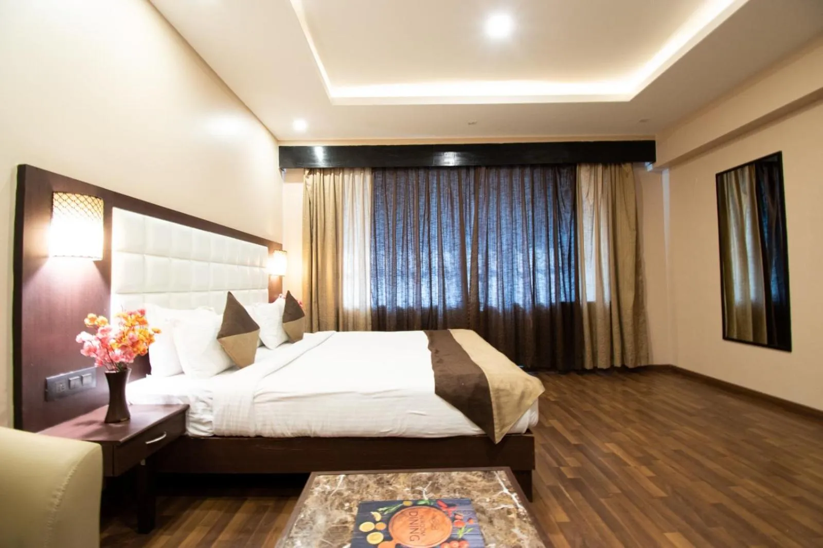 Bedroom, Bed in Akshaya Aura