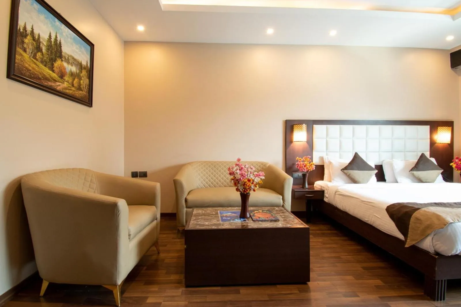 Bedroom, Bed in Akshaya Aura