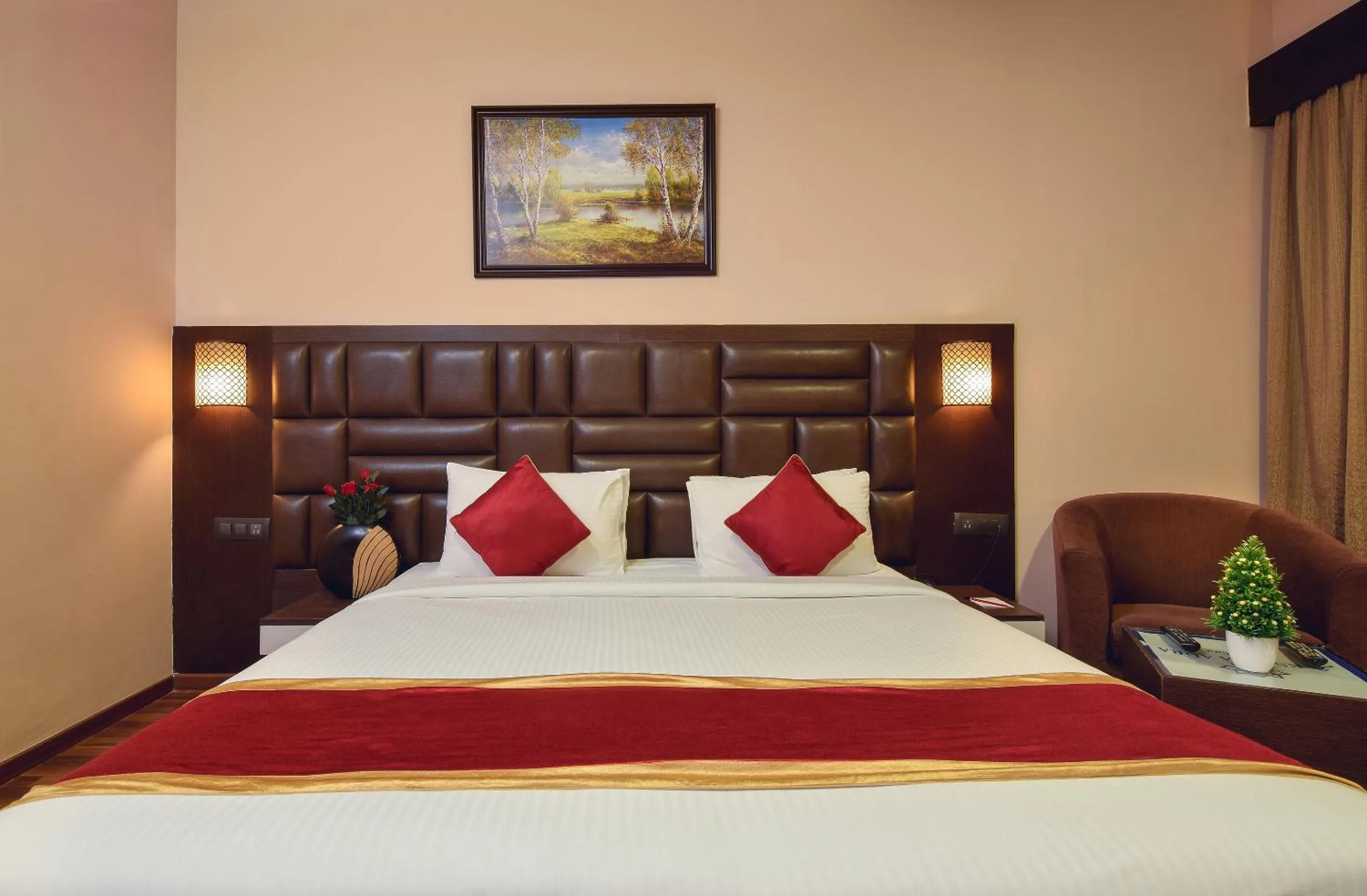 Bed in Akshaya Aura