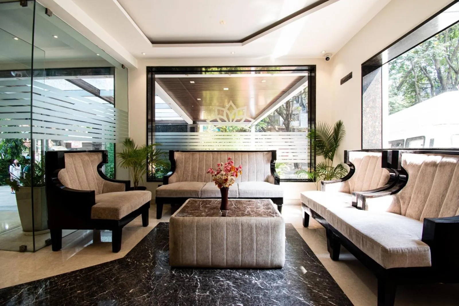 Lobby or reception in Akshaya Aura