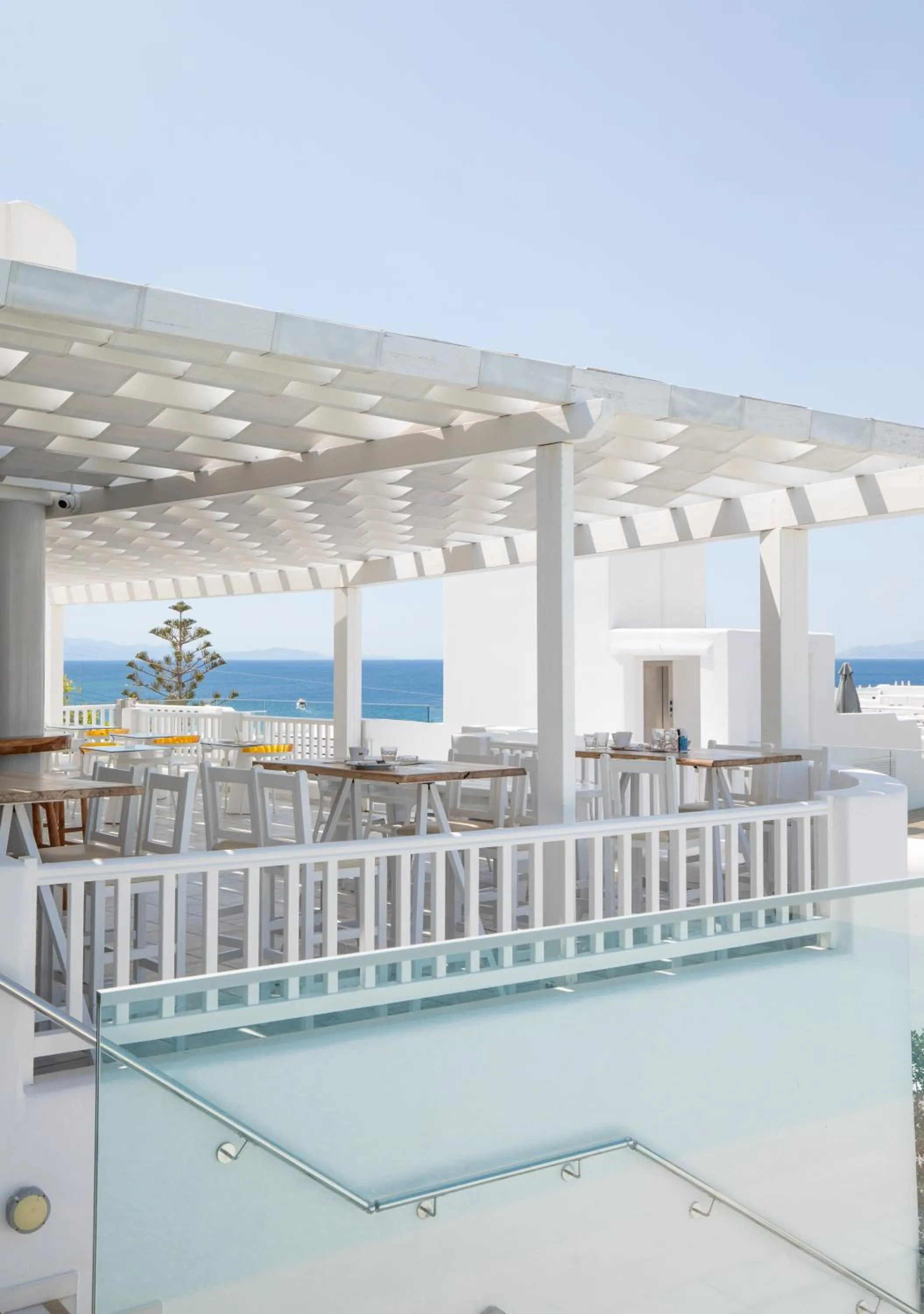 Restaurant/places to eat in The George Hotel Mykonos