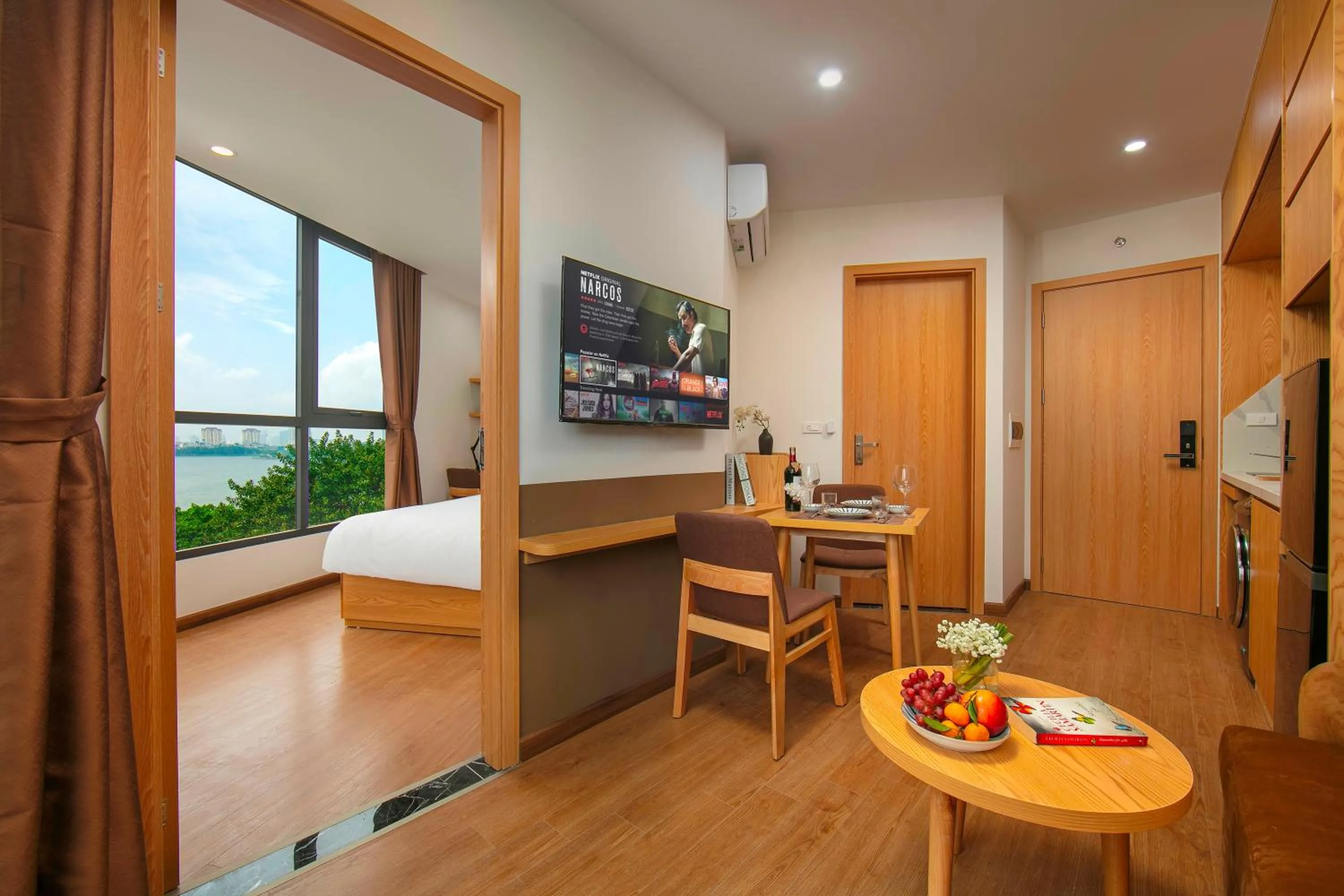 Seating area in Westlake Pearl Apartment - Hotel & Pearl Spa