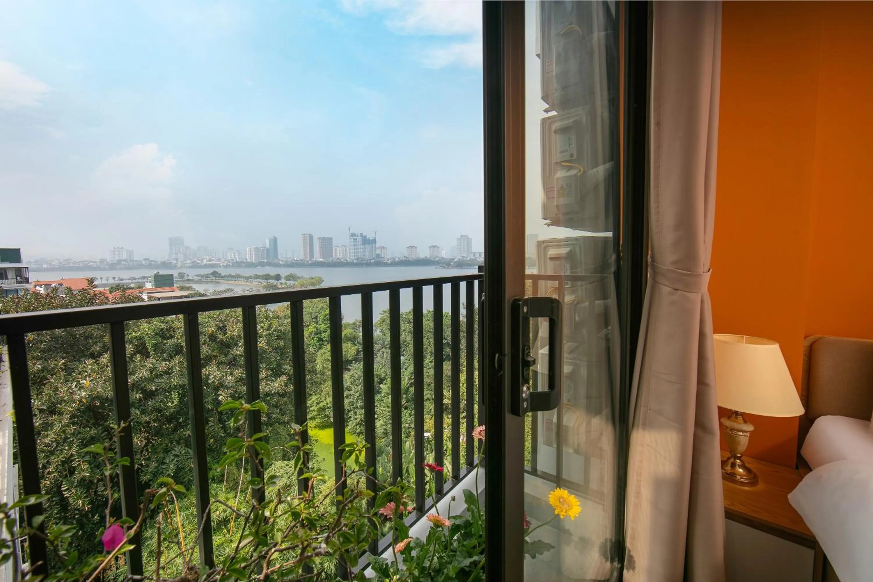 Balcony/Terrace in Westlake Pearl Apartment - Hotel & Pearl Spa