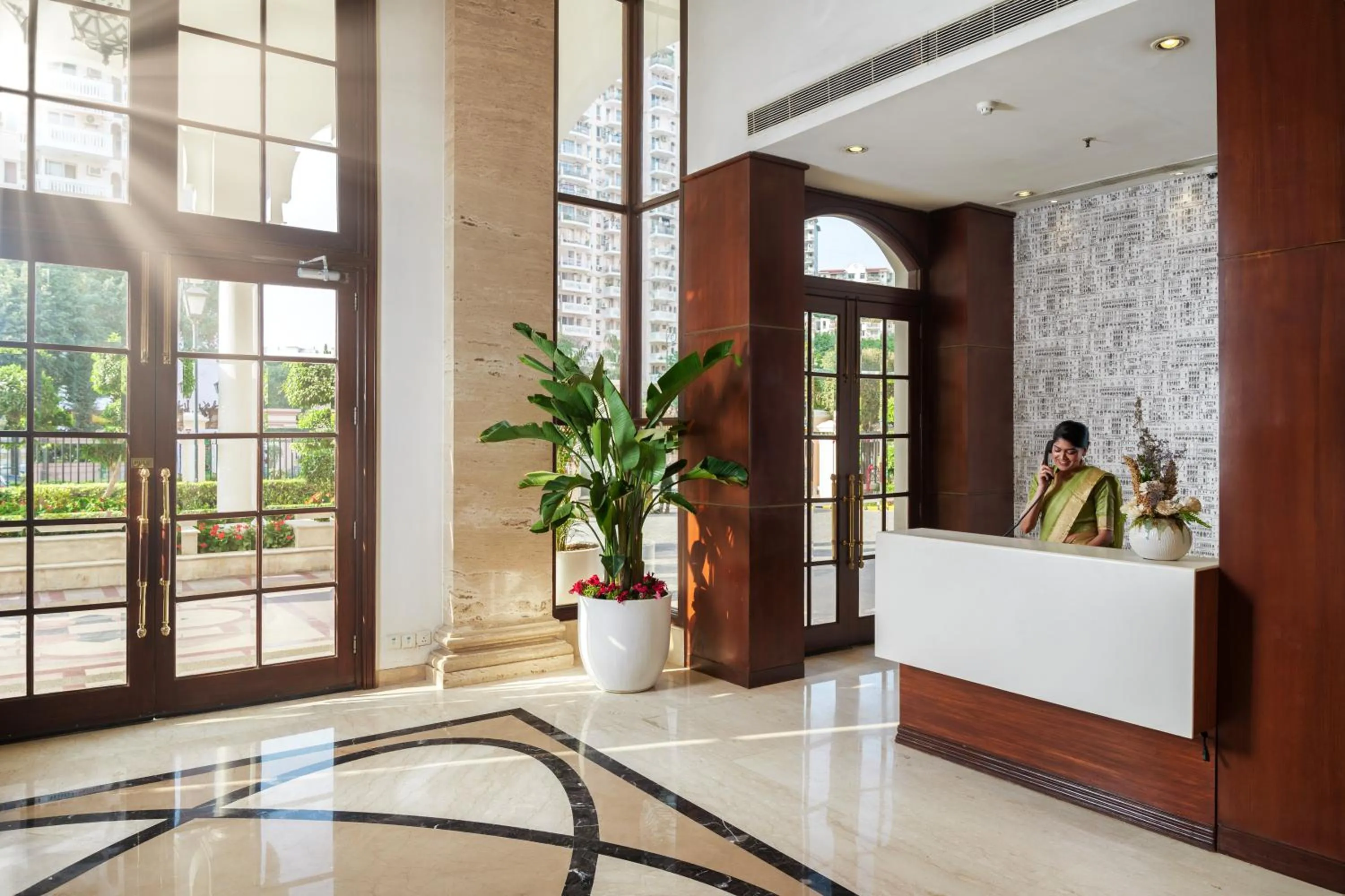 Lobby or reception in DLF Club 5