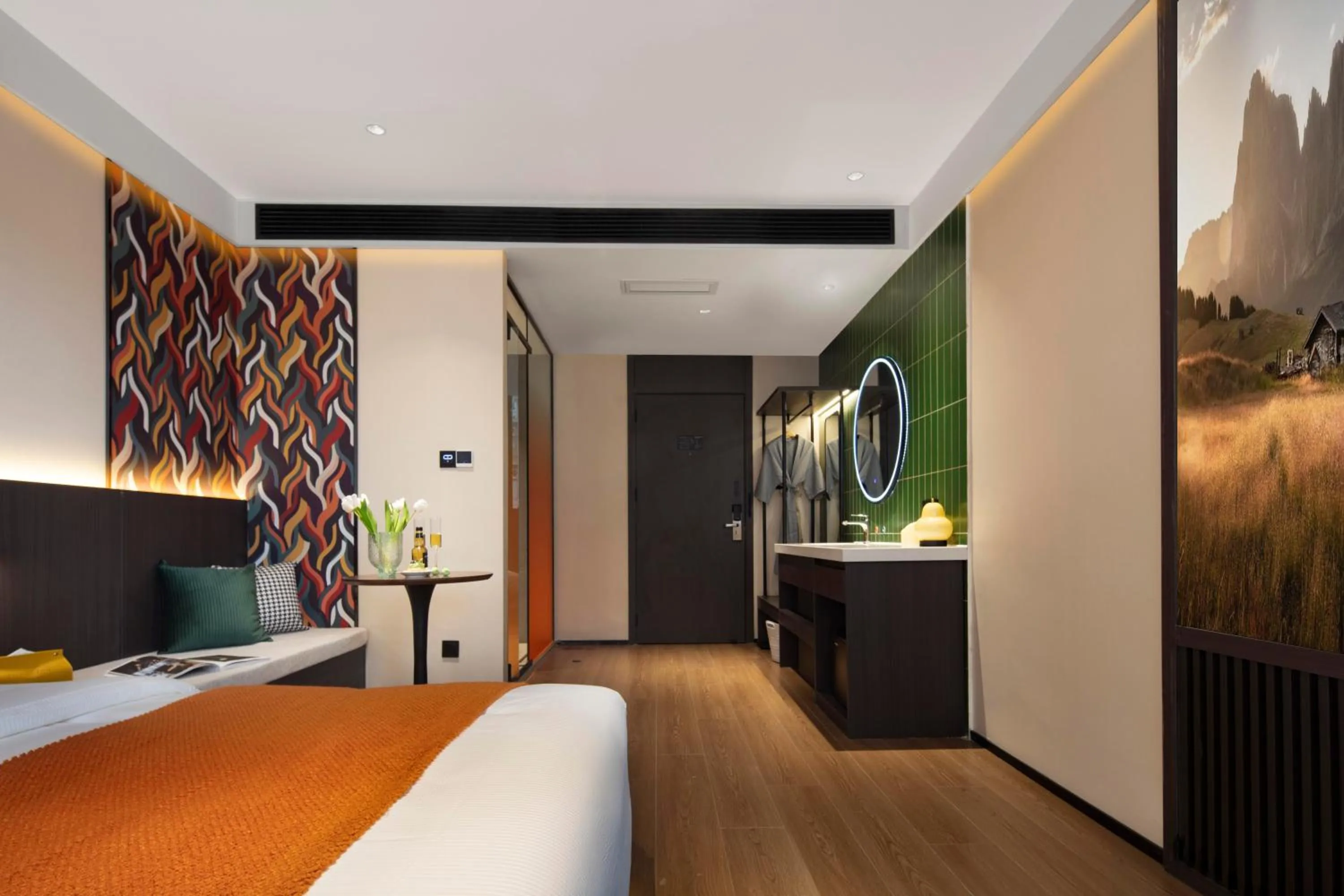 TV and multimedia, Bed in Merica Hotel-ChongQing jiefangbei