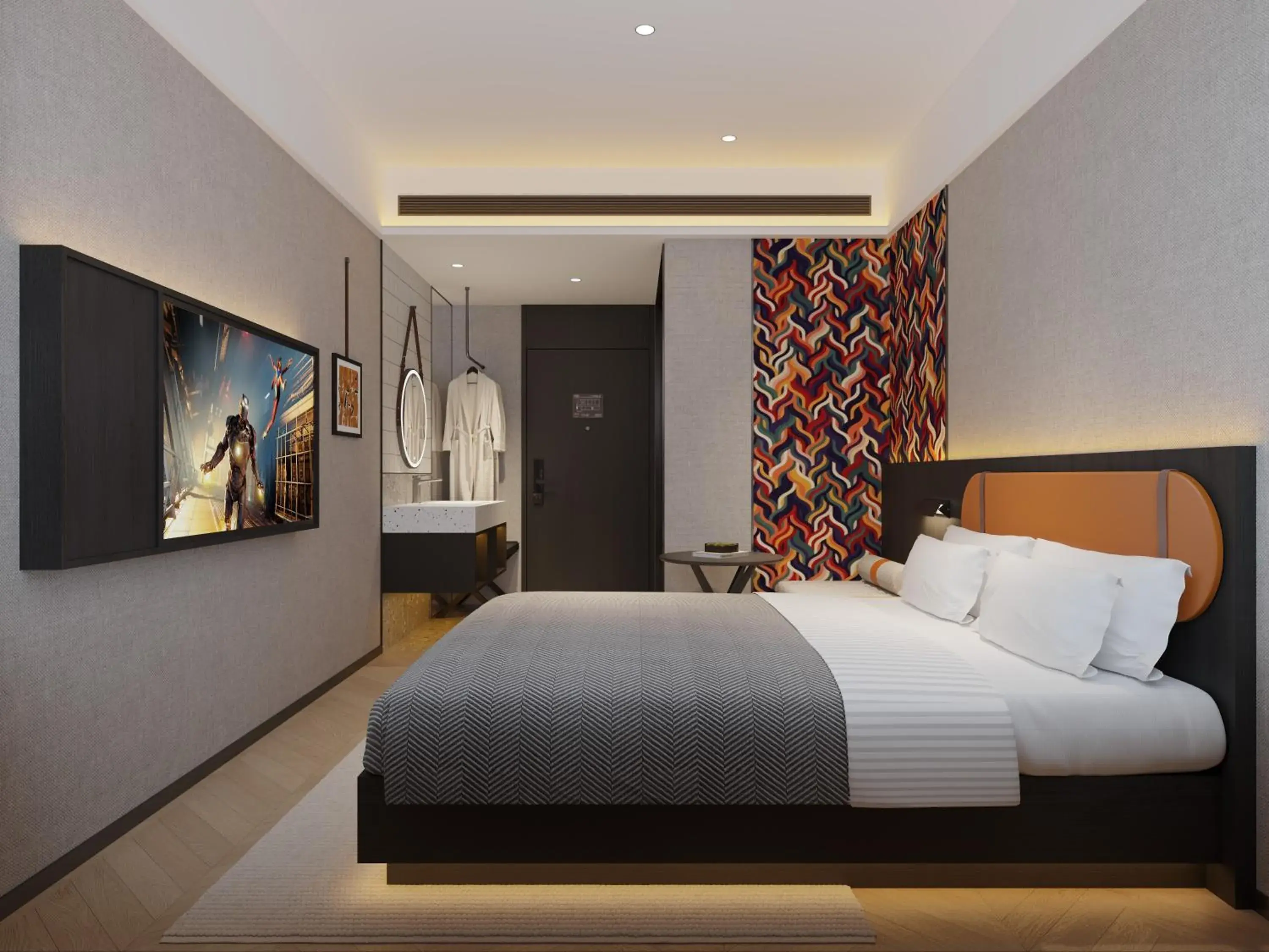 Deluxe Queen Room in Merica Hotel-ChongQing jiefangbei Deluxe Queen Room in Merica Hotel-ChongQing jiefangbei