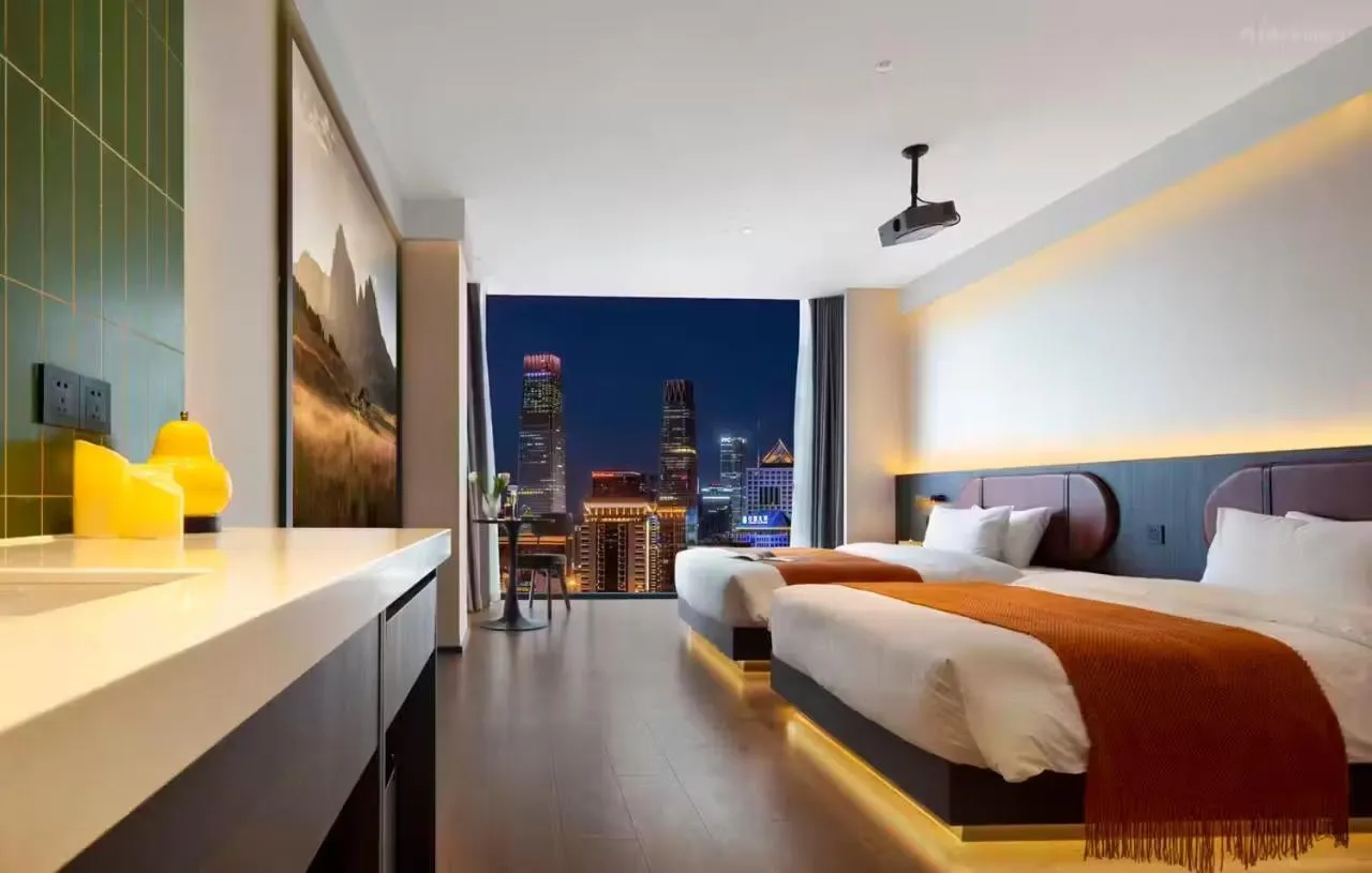 Bed in Merica Hotel-ChongQing jiefangbei