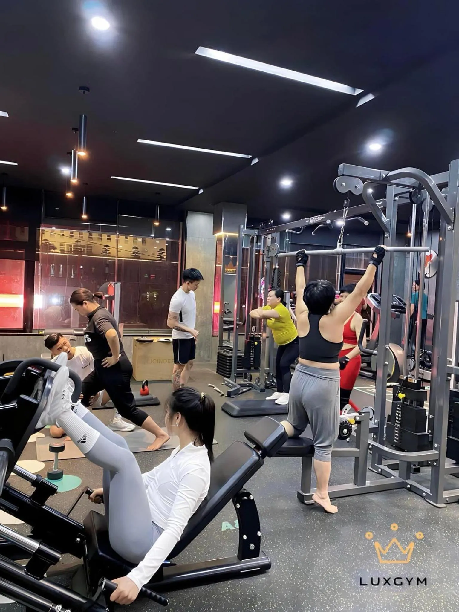 Fitness centre/facilities in Infinity Hotel