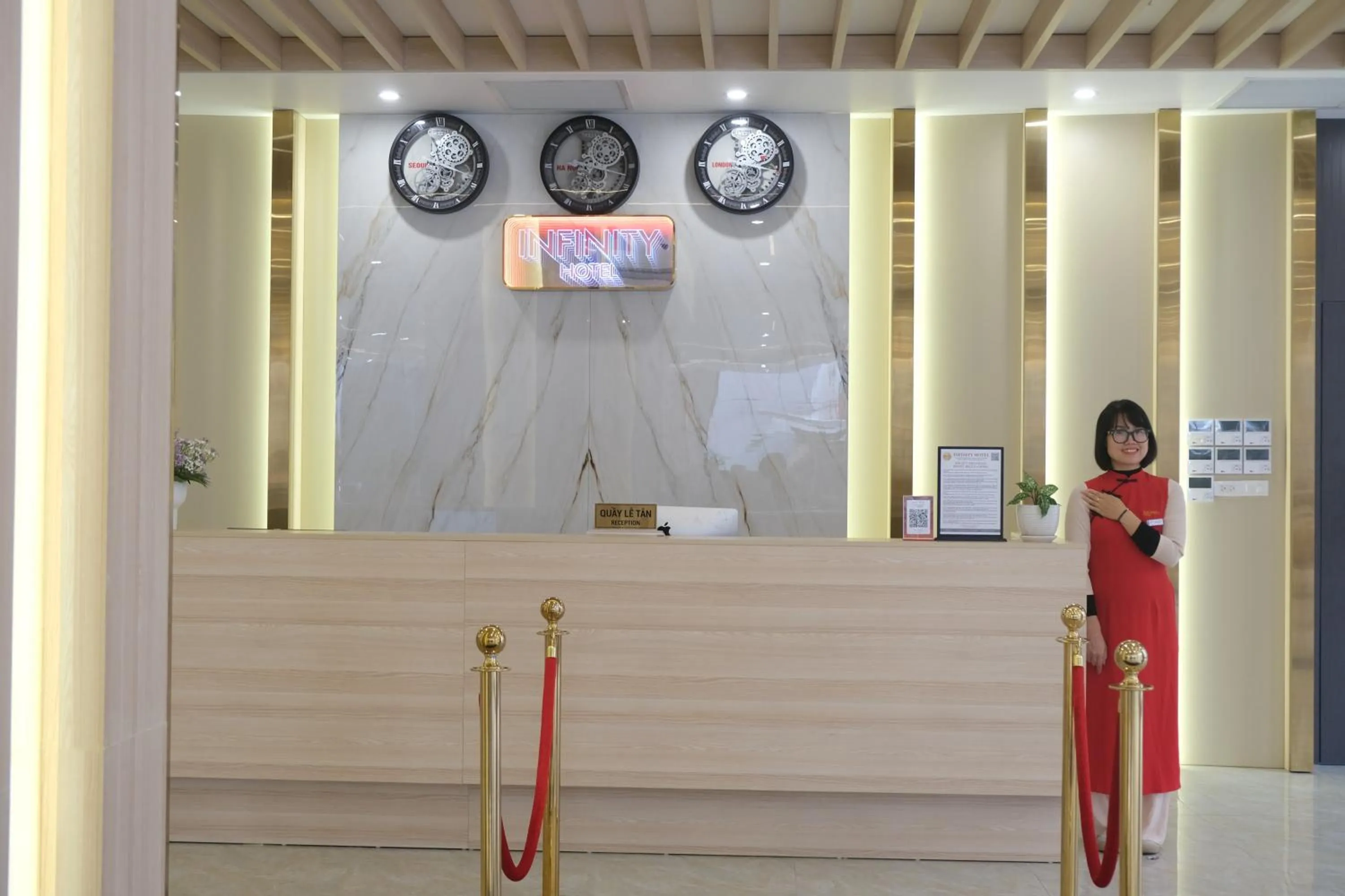 Staff in Infinity Hotel