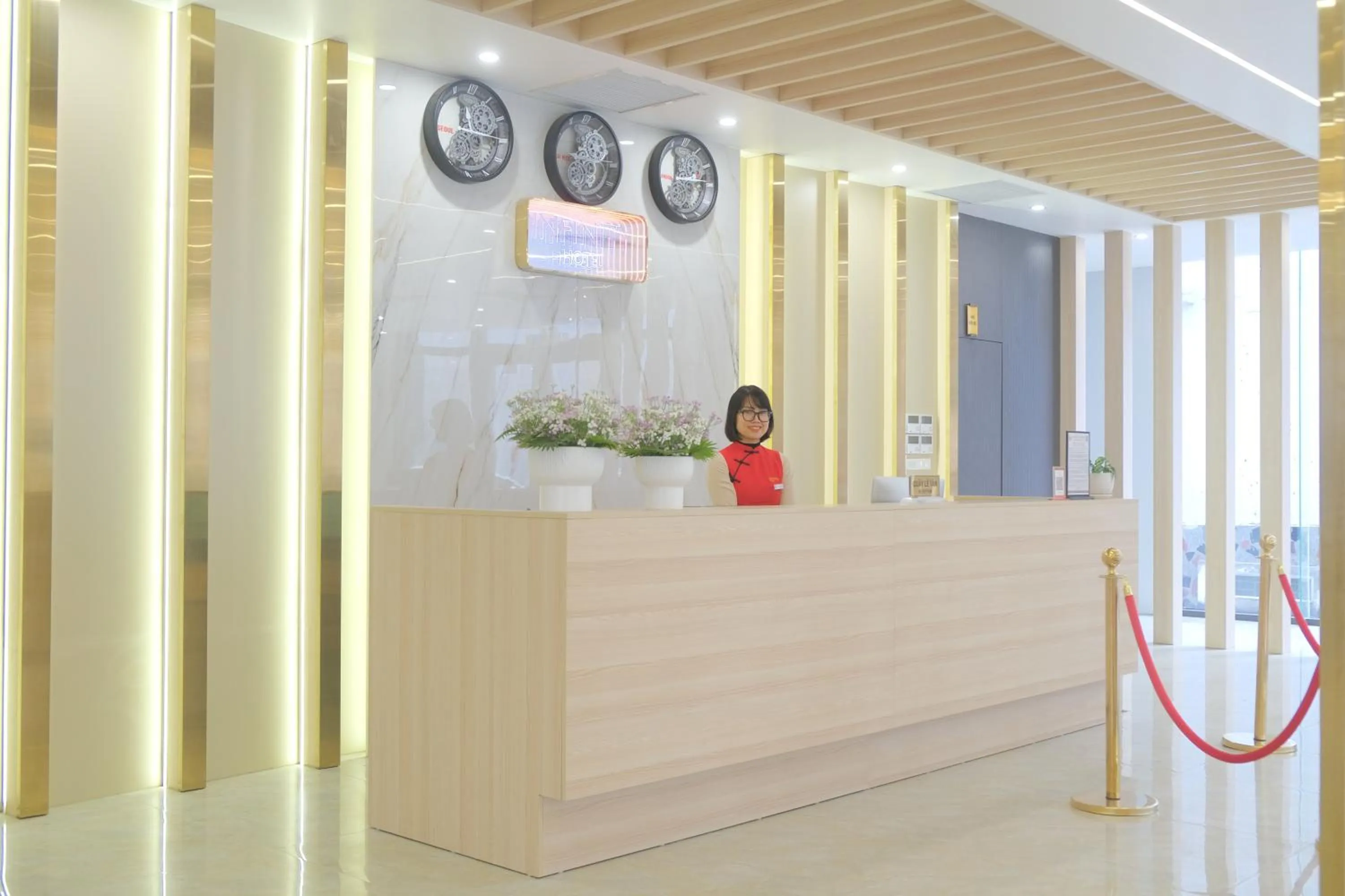 Lobby or reception in Infinity Hotel