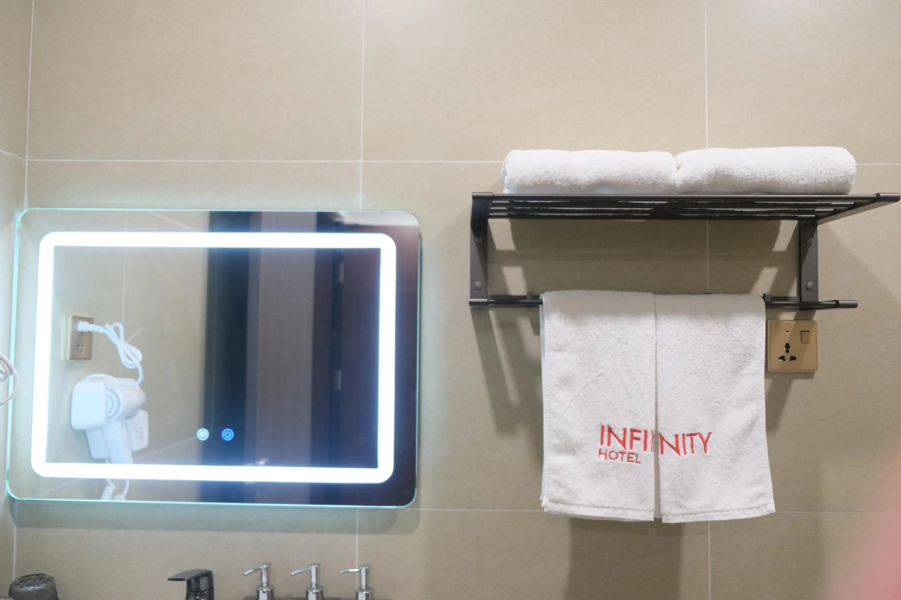 Bathroom in Infinity Hotel