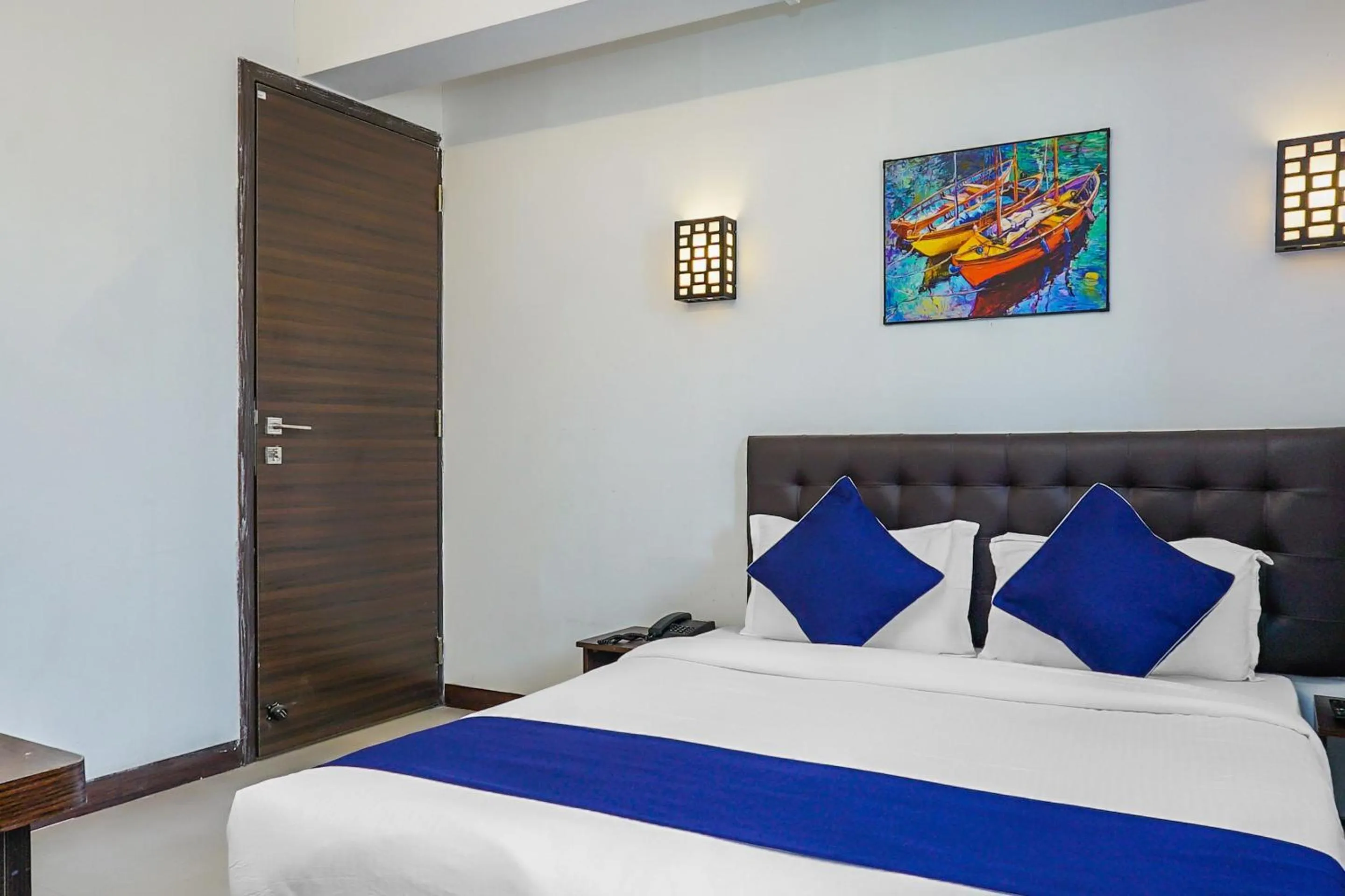 Bed in Hotel O Divine Destination