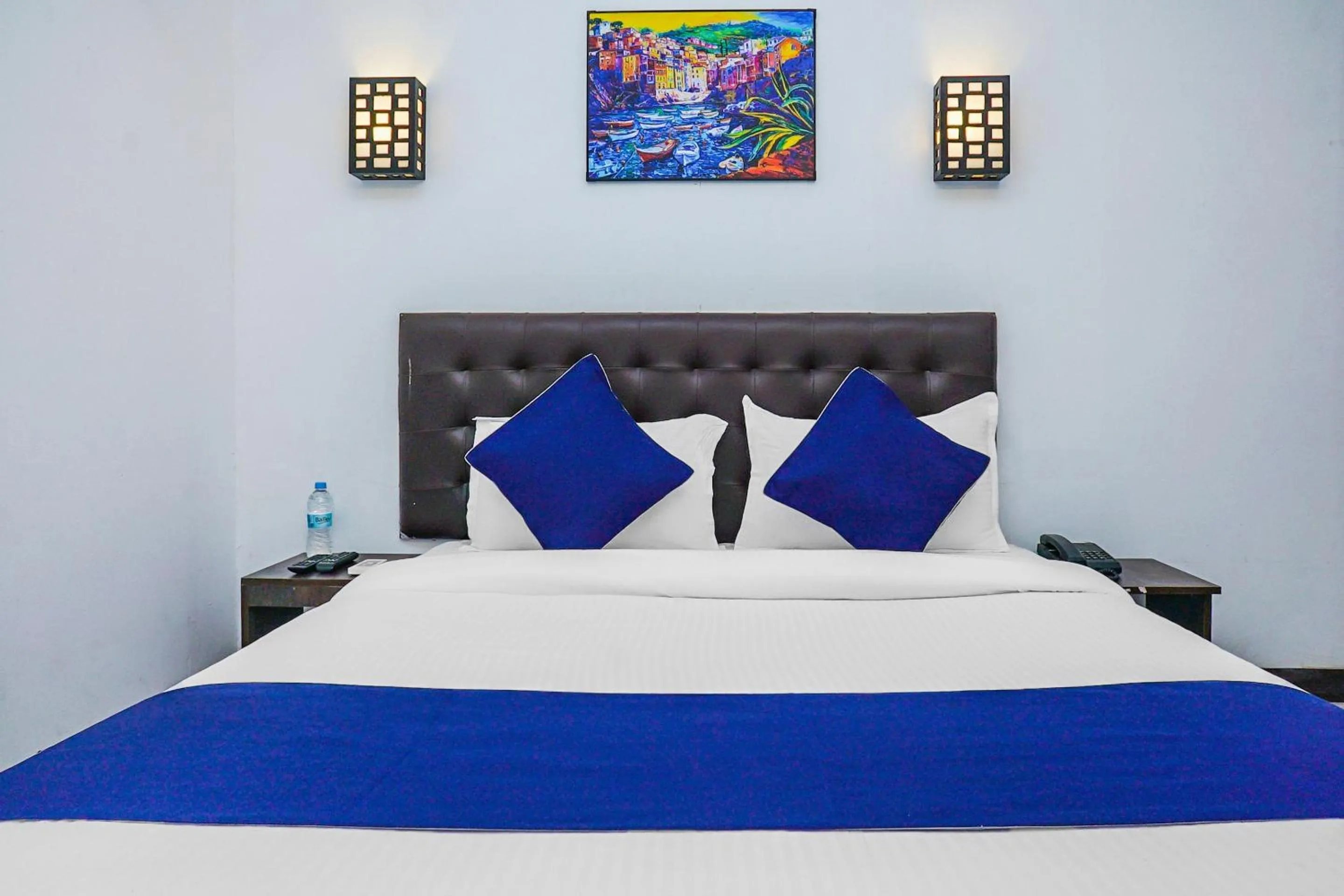 Bed in Hotel O Divine Destination