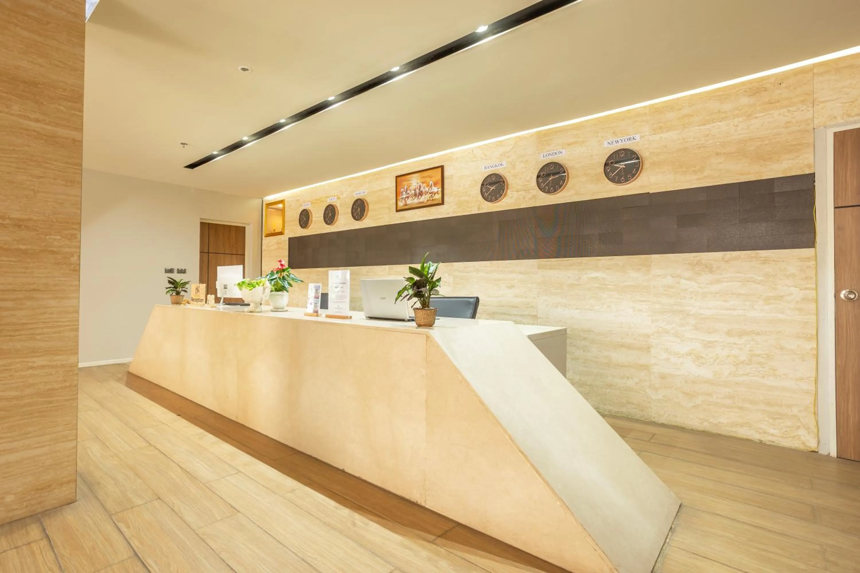Lobby or reception in Jomtien Sands Residence