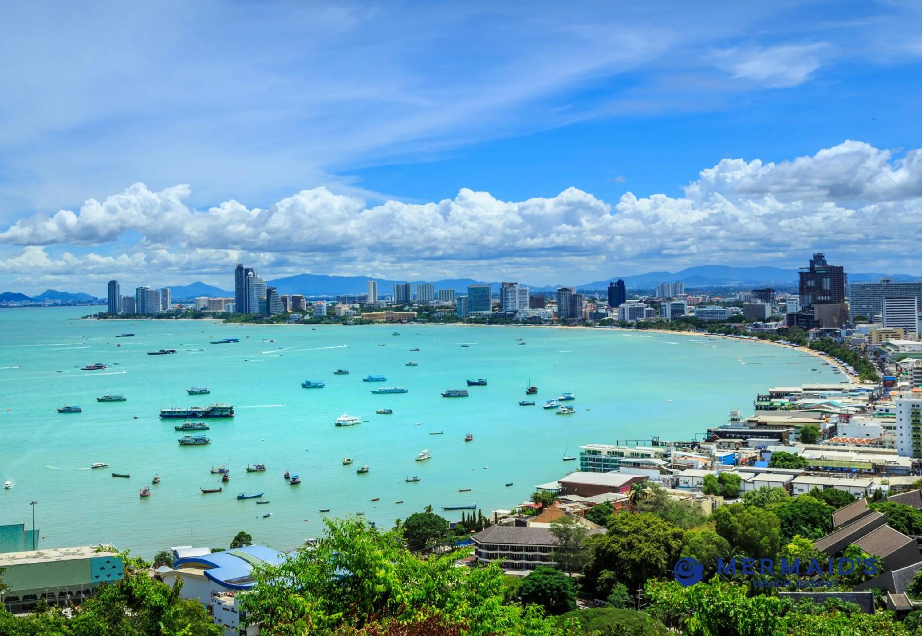 City view in Jomtien Sands Residence