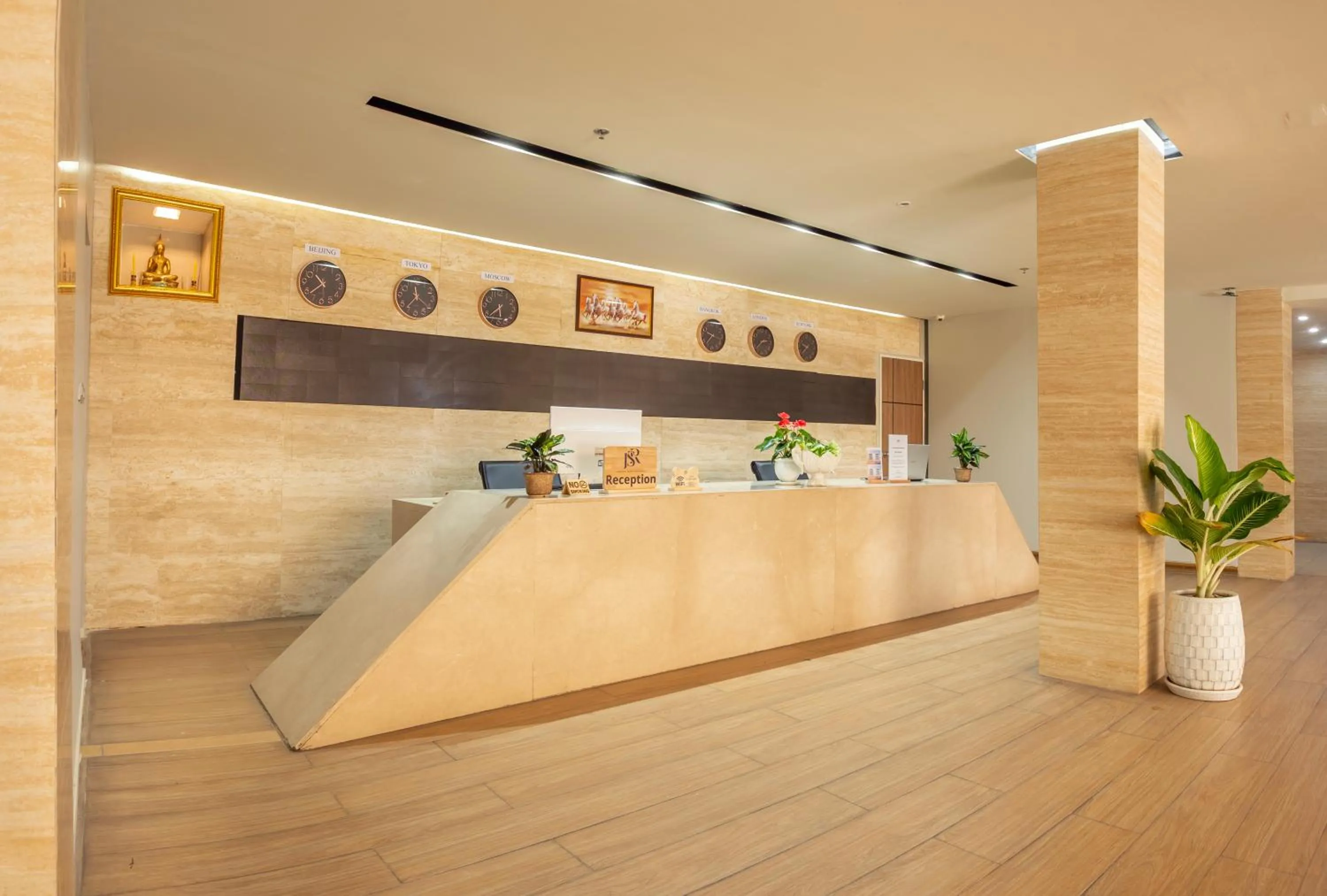 Lobby or reception in Jomtien Sands Residence