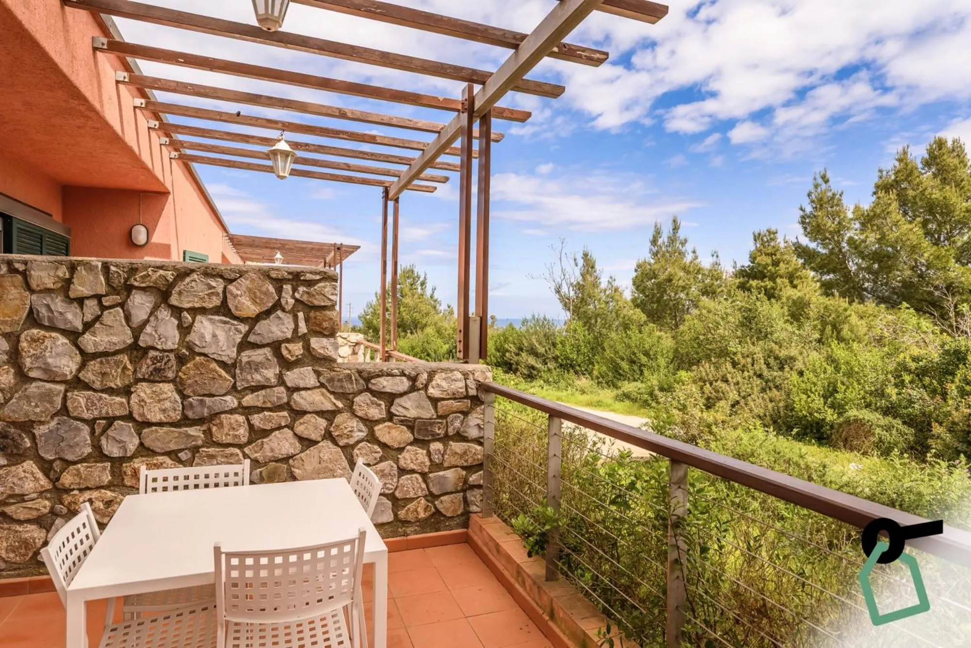 Balcony/Terrace in Hotiday Apartments Portoferraio