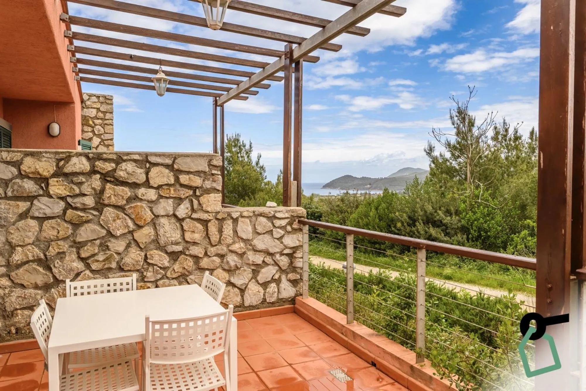 Balcony/Terrace in Hotiday Apartments Portoferraio