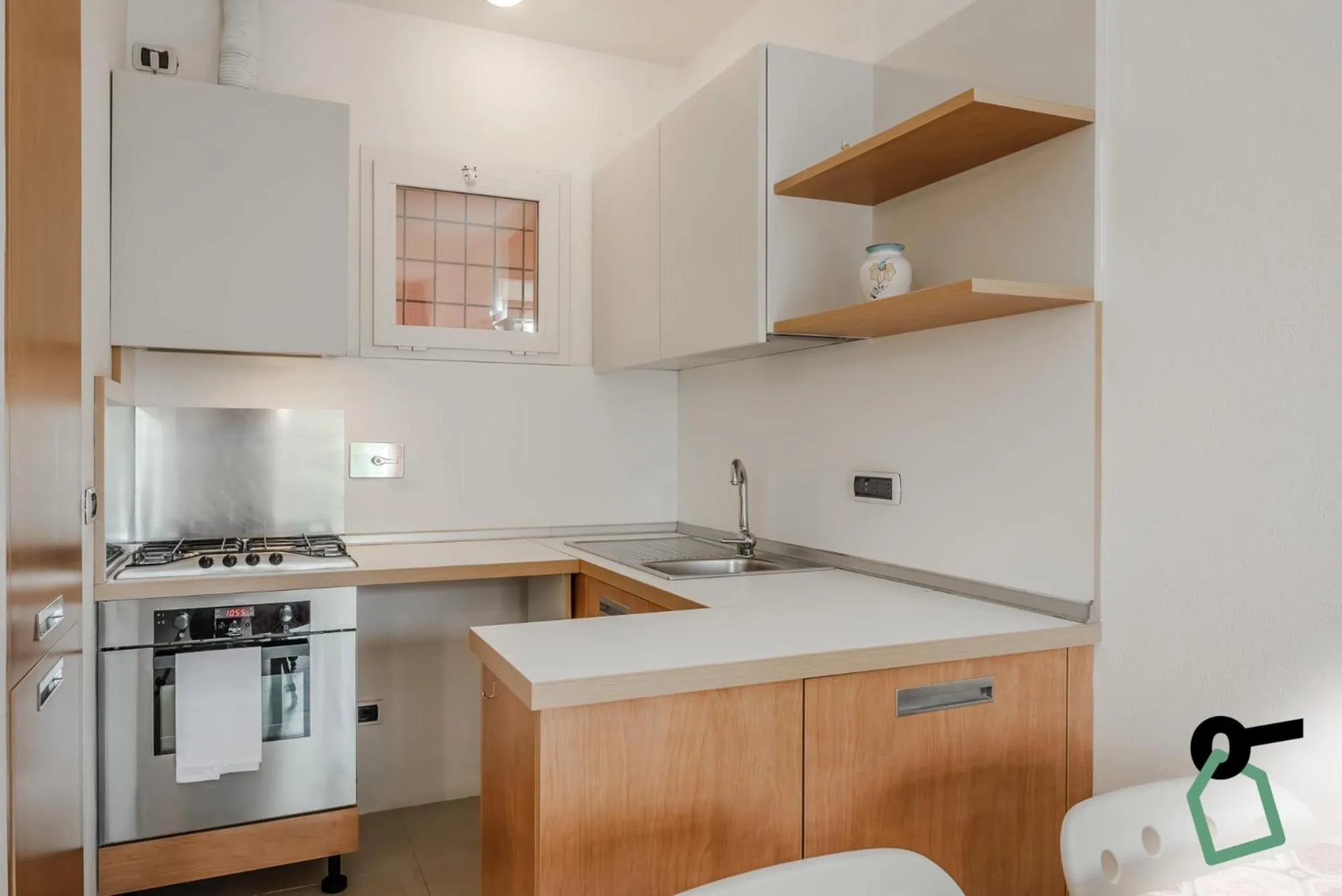 Kitchen or kitchenette in Hotiday Apartments Portoferraio