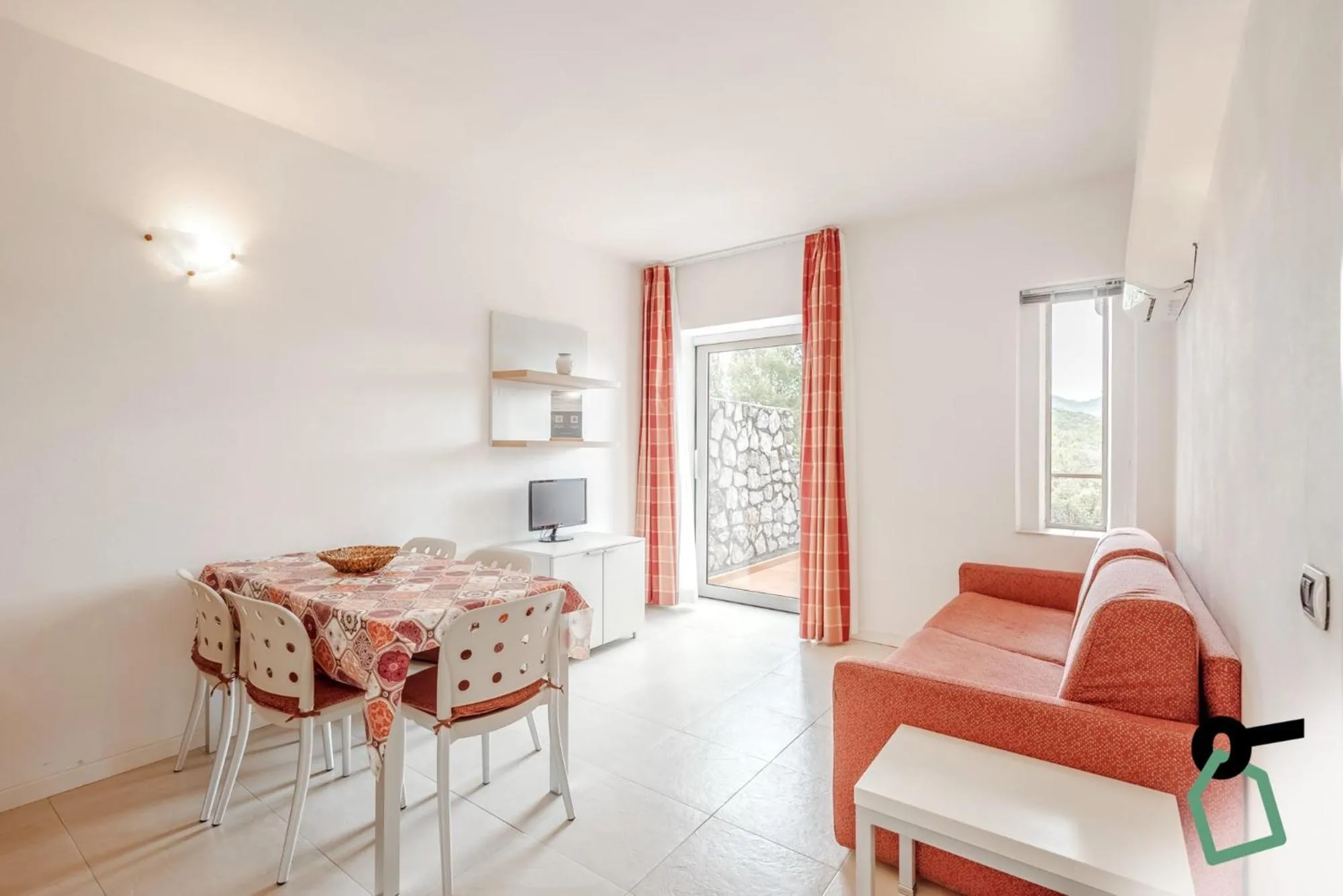 Living room in Hotiday Apartments Portoferraio