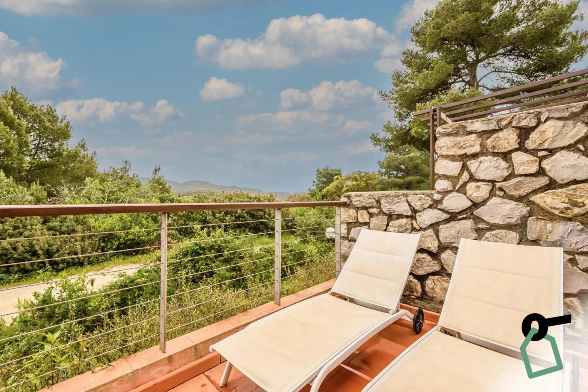 Balcony/Terrace in Hotiday Apartments Portoferraio