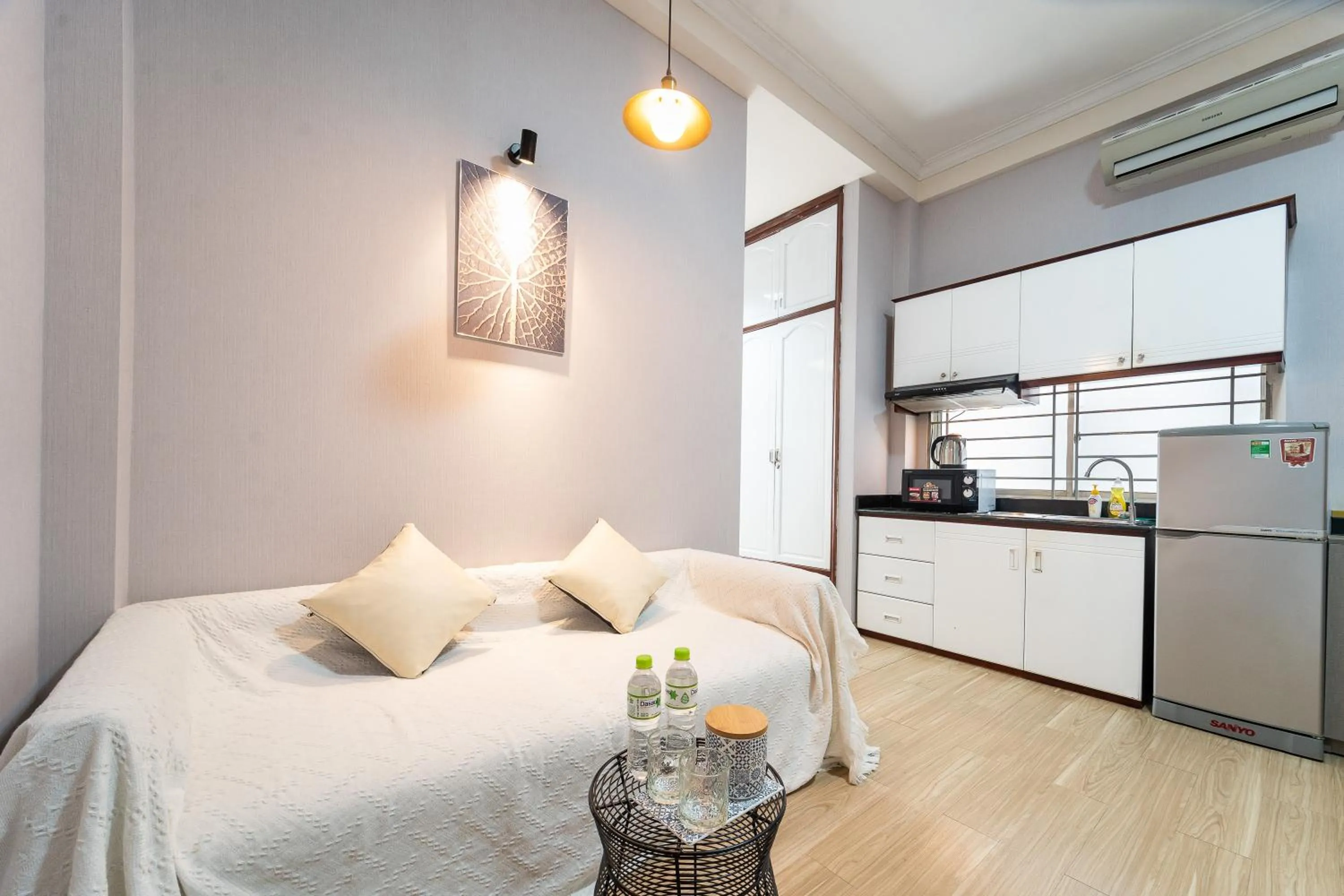 Kitchen or kitchenette, Bed in Convinia Home - Truong Quyen