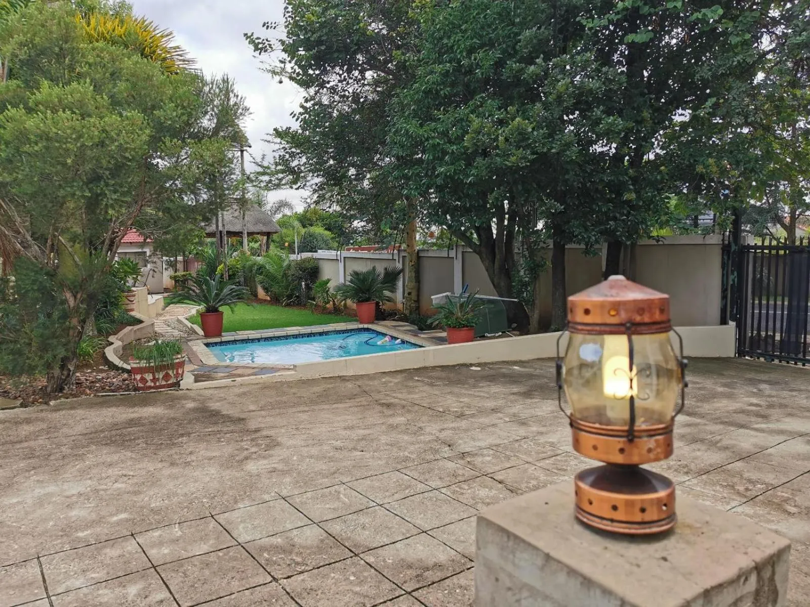 Pool view in Catwalk Lodge