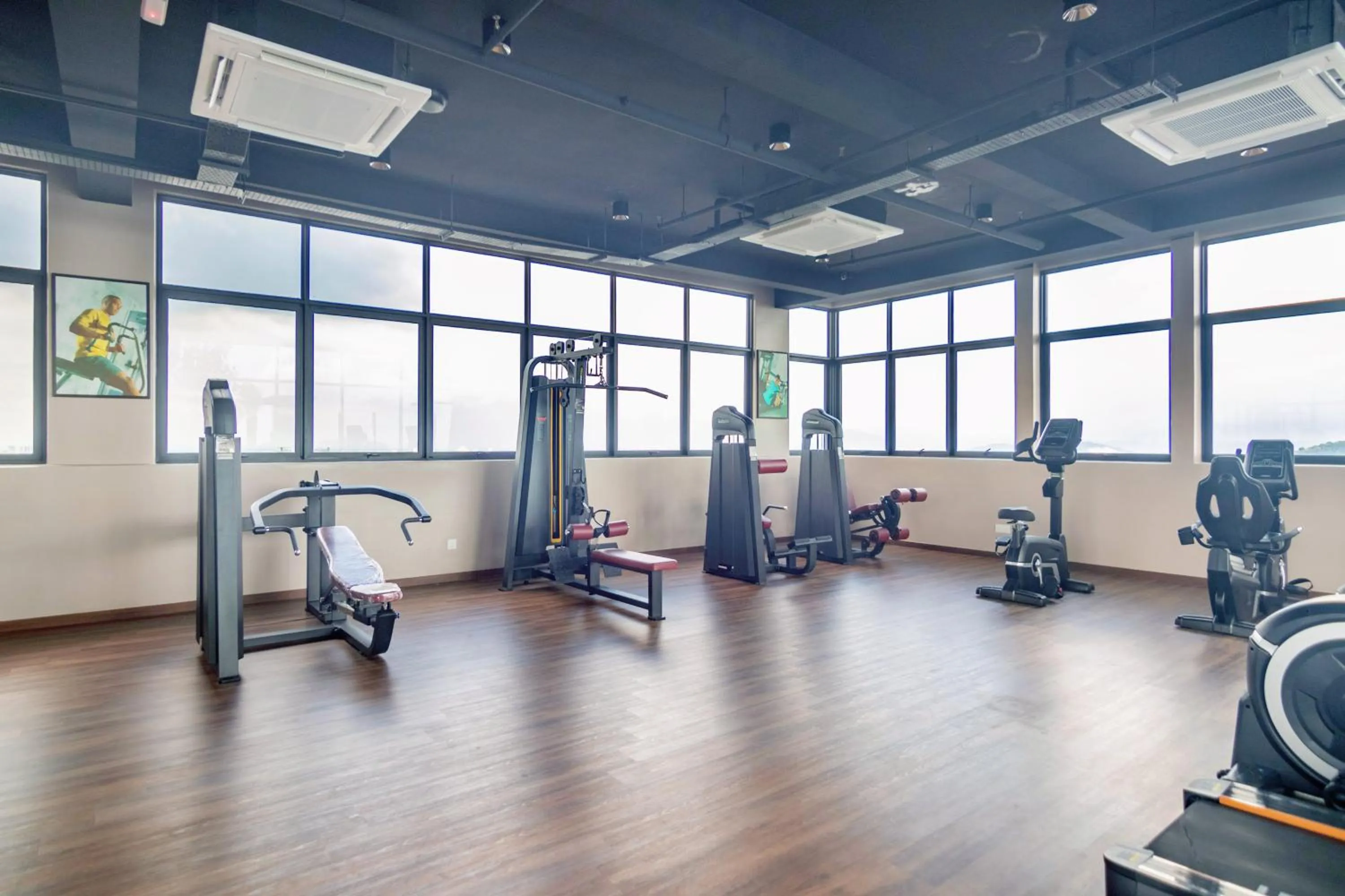 Fitness centre/facilities in Iconic Regency by Stellar ALV