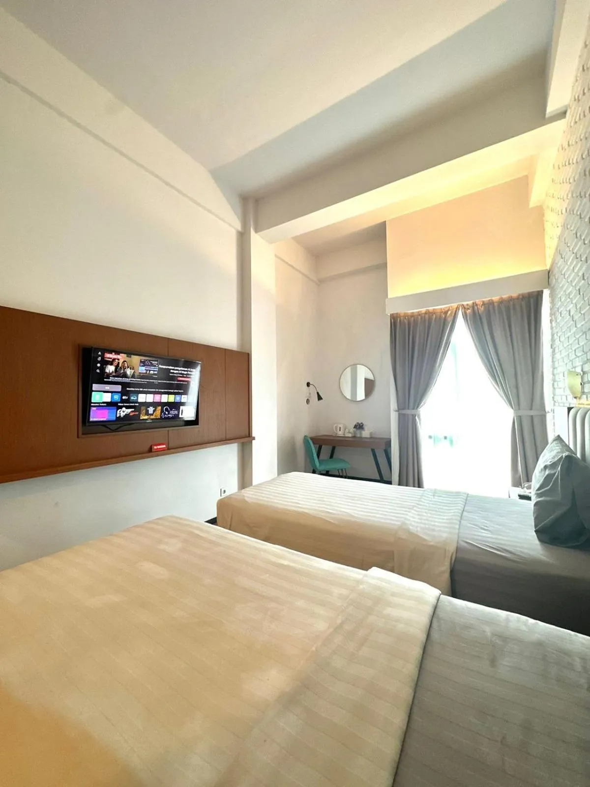 Bed in Xtra Hotel Bengkulu