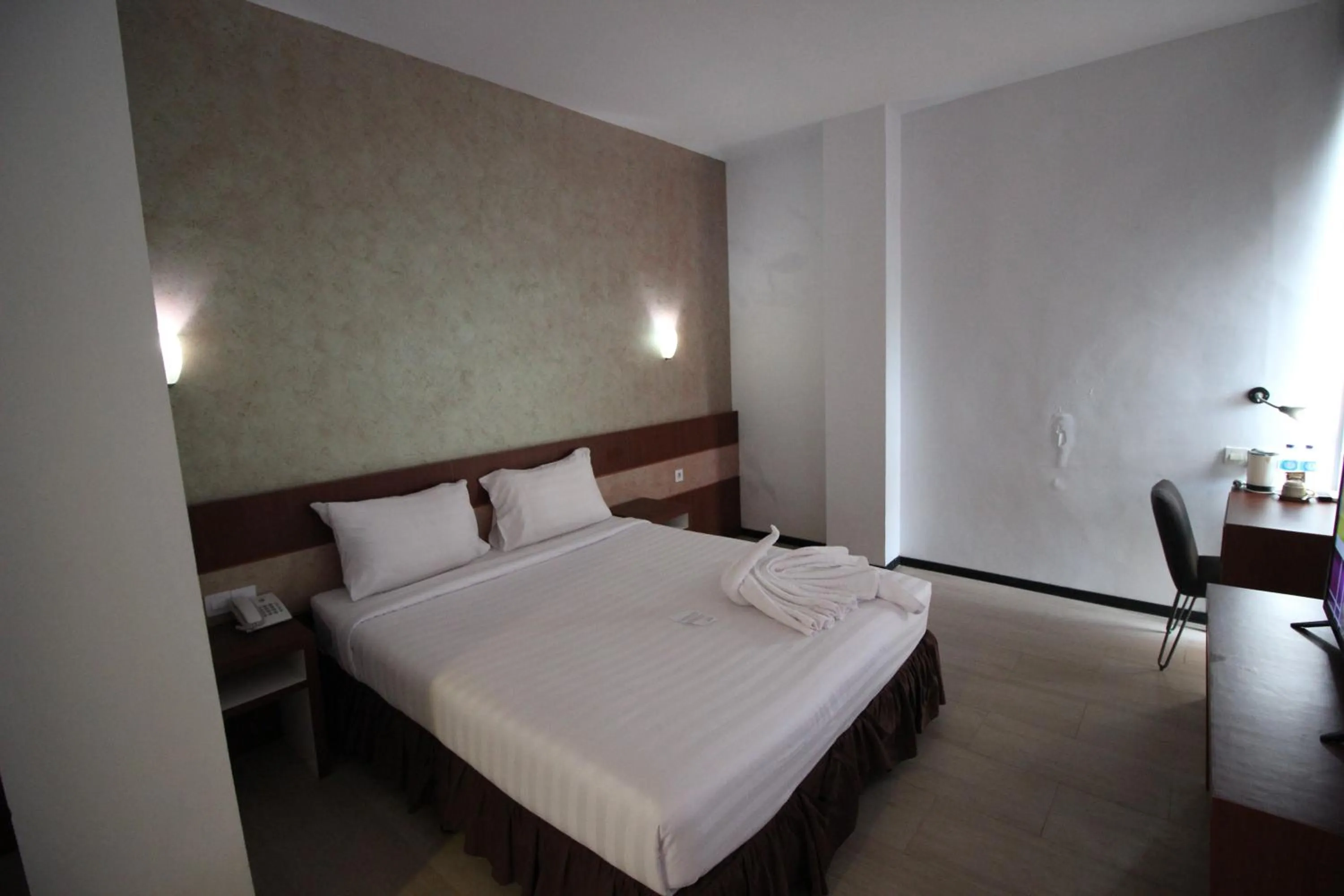 Bed in Xtra Hotel Bengkulu