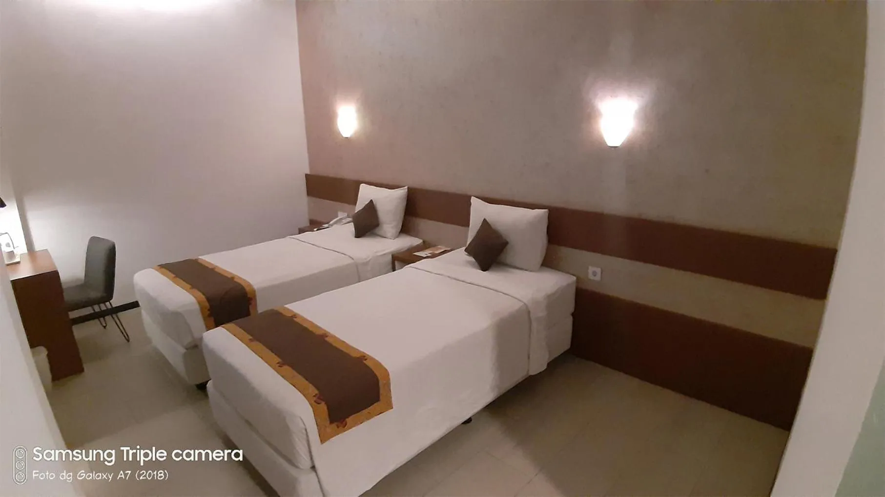 Bed in Xtra Hotel Bengkulu