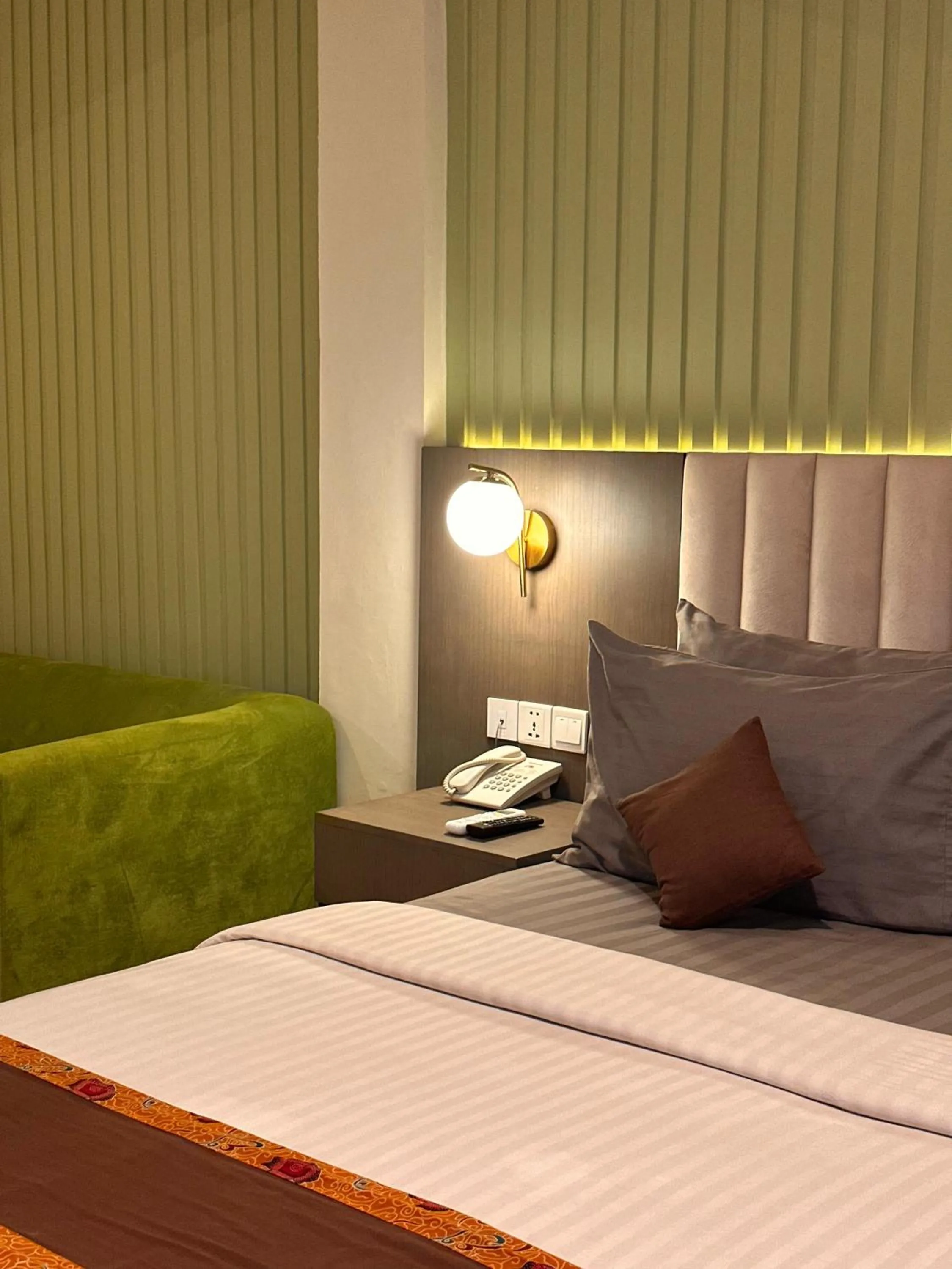 Bed in Xtra Hotel Bengkulu