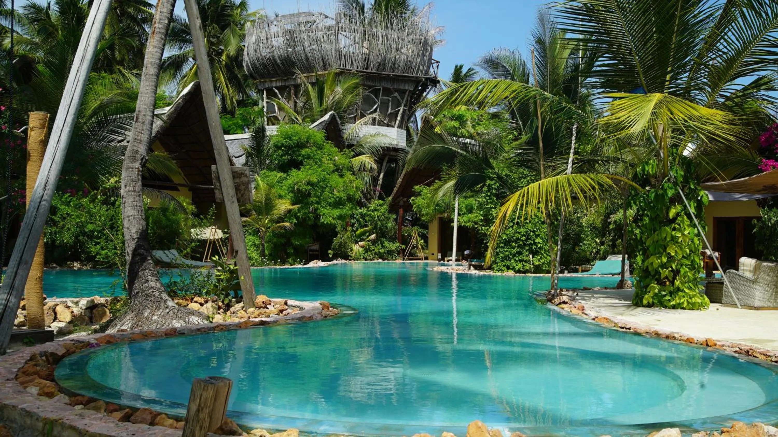 Swimming pool in The Nest Tropical Oasis Resort
