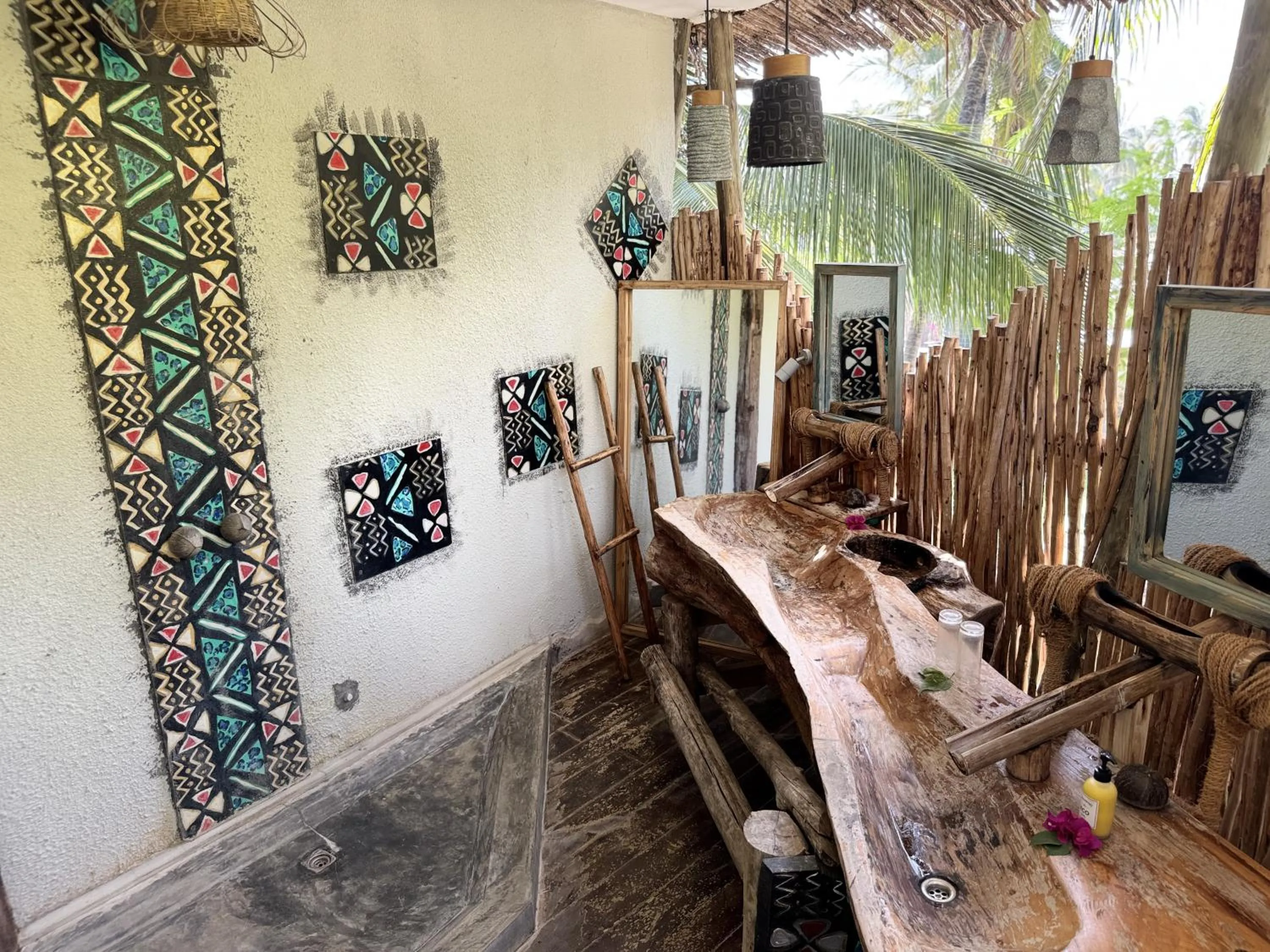 Bathroom in The Nest Tropical Oasis Resort